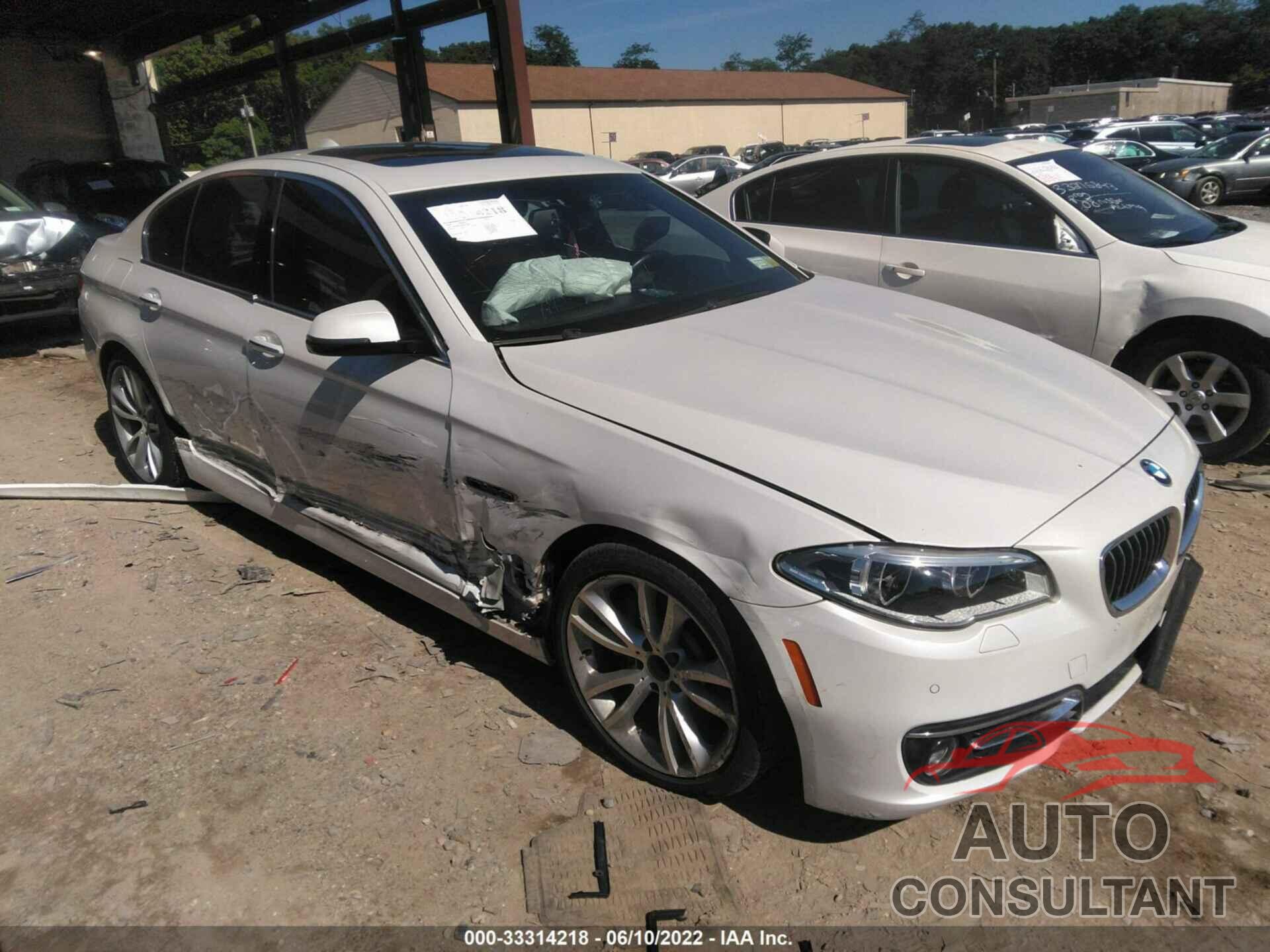 BMW 5 SERIES 2016 - WBA5B3C56GG254853