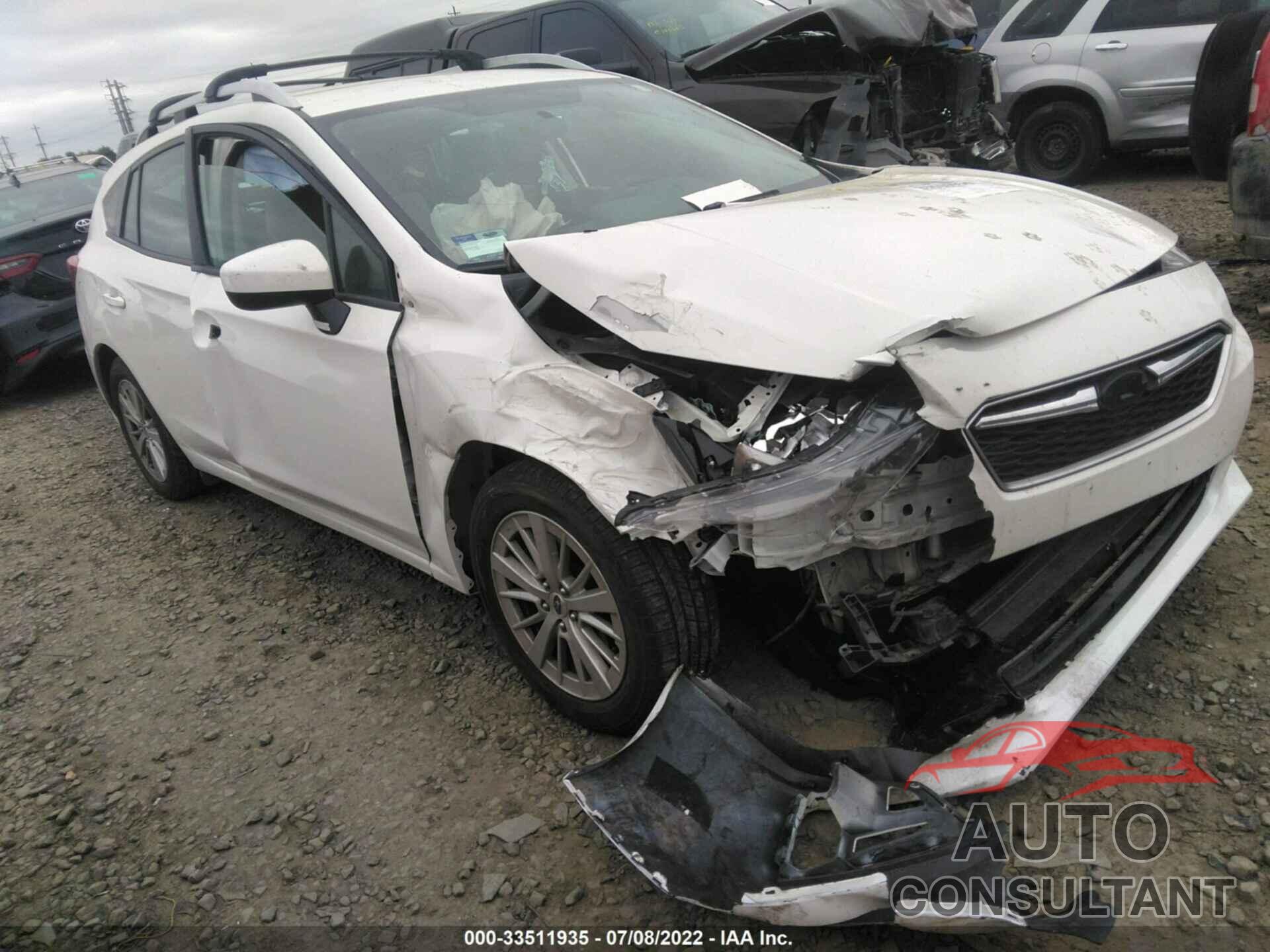 SUBARU IMPREZA 2017 - 4S3GTAB65H3736021