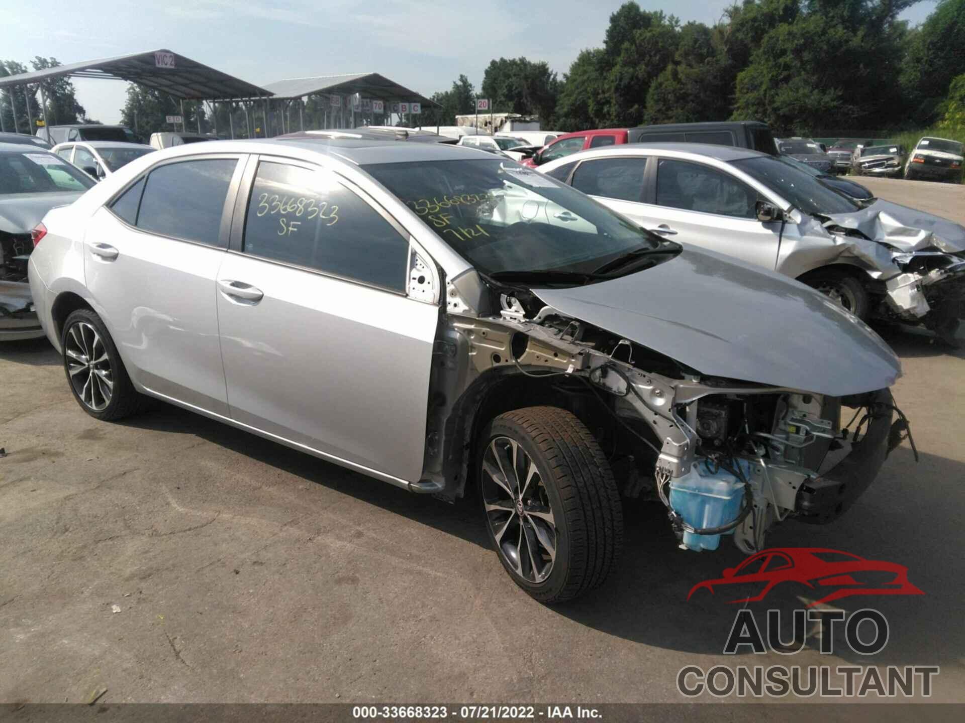 TOYOTA COROLLA 2018 - 2T1BURHE9JC003116