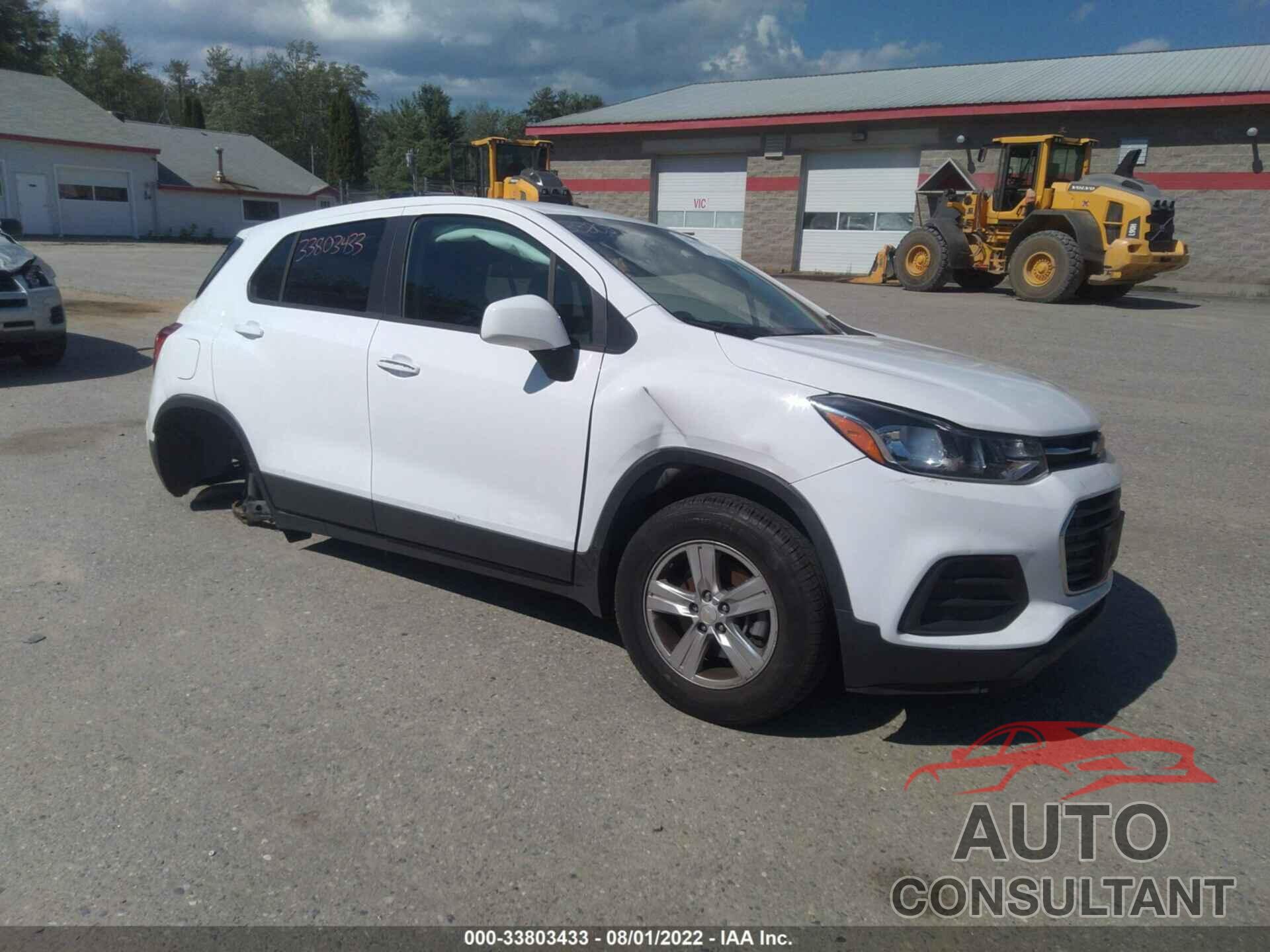 CHEVROLET TRAX 2019 - 3GNCJKSB6KL293162