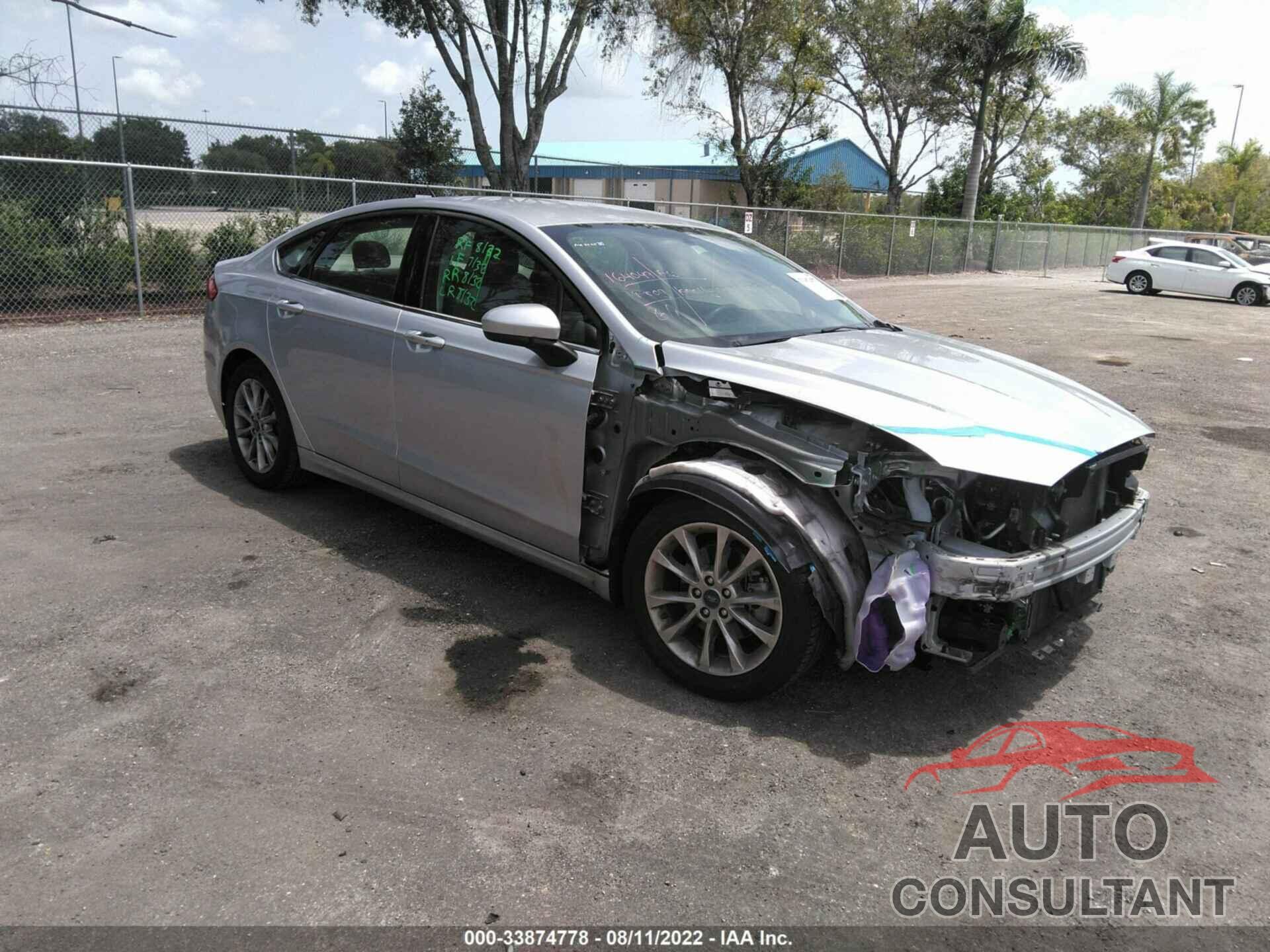 FORD FUSION 2017 - 3FA6P0HD8HR392739