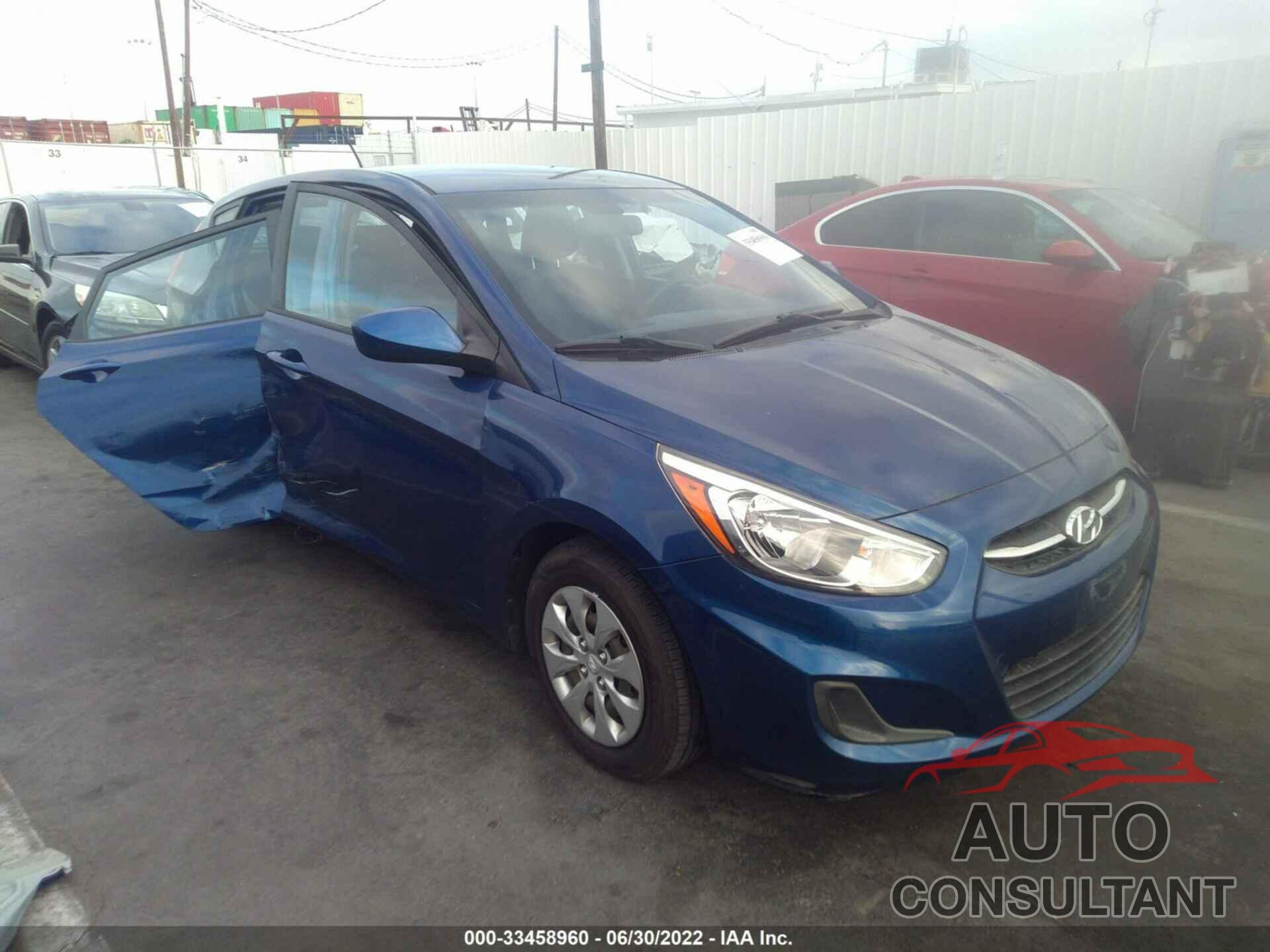 HYUNDAI ACCENT 2016 - KMHCT5AE0GU251711