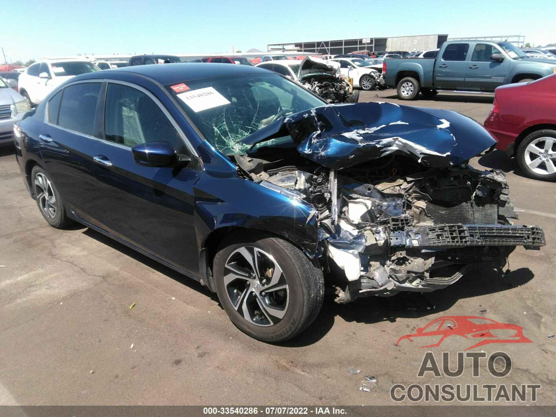 HONDA ACCORD SEDAN 2017 - 1HGCR2F38HA173787