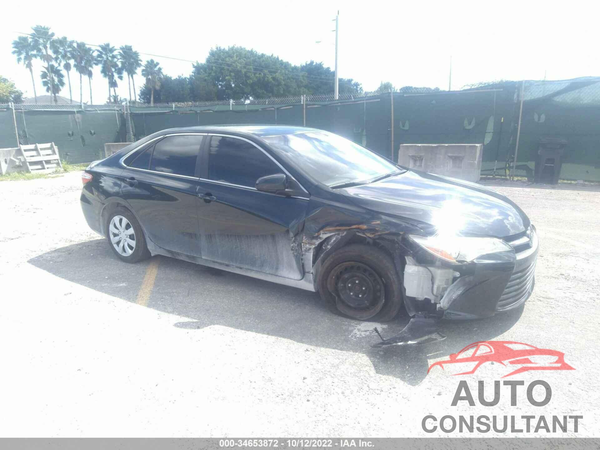 TOYOTA CAMRY 2016 - 4T4BF1FK0GR547070