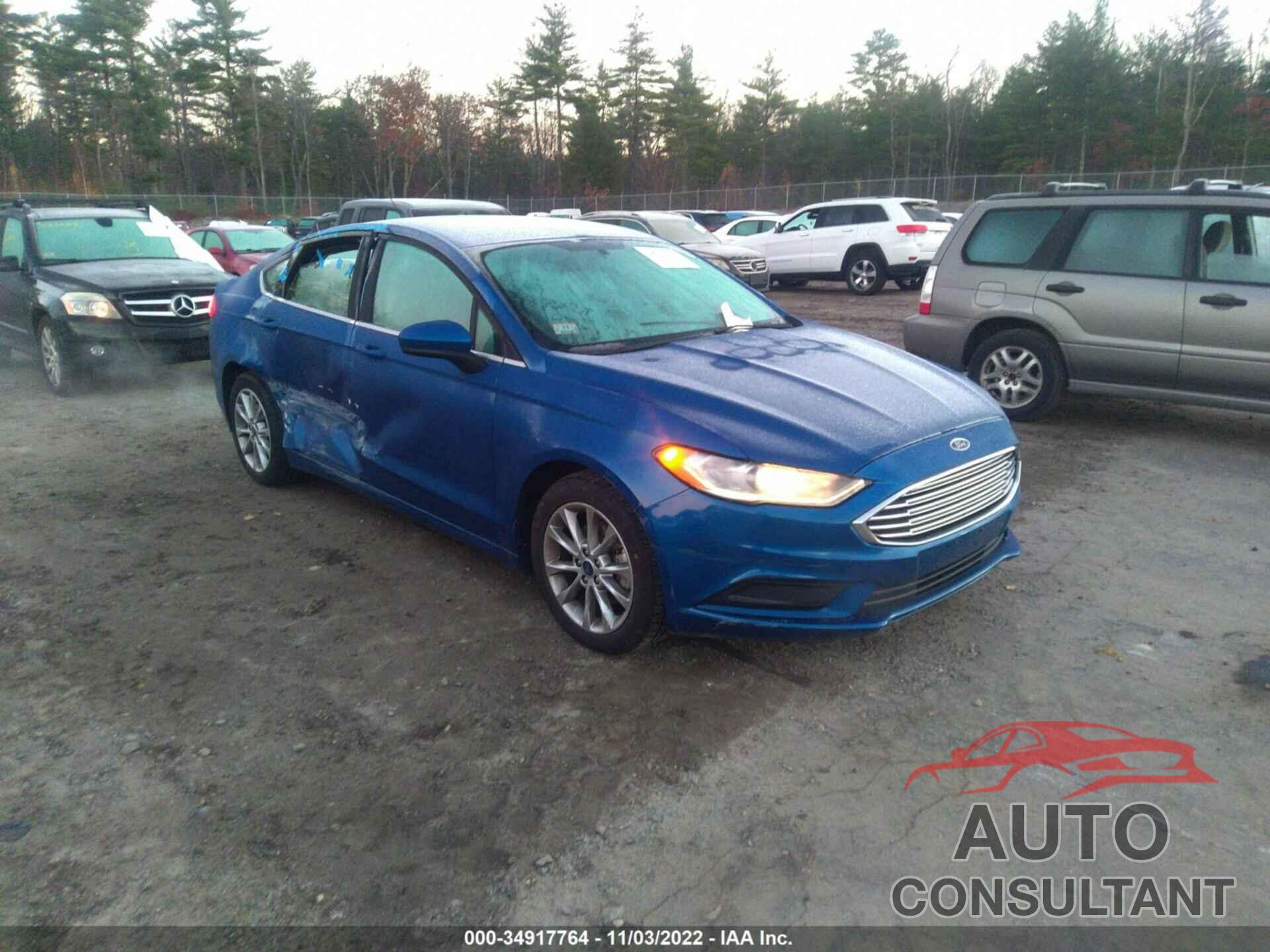FORD FUSION 2017 - 3FA6P0H73HR363174