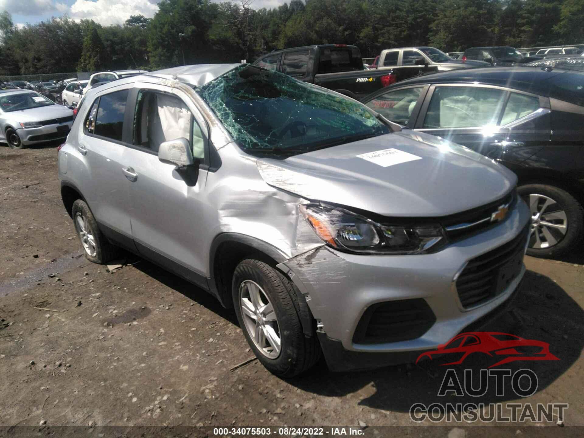 CHEVROLET TRAX 2021 - KL7CJNSB9MB310788