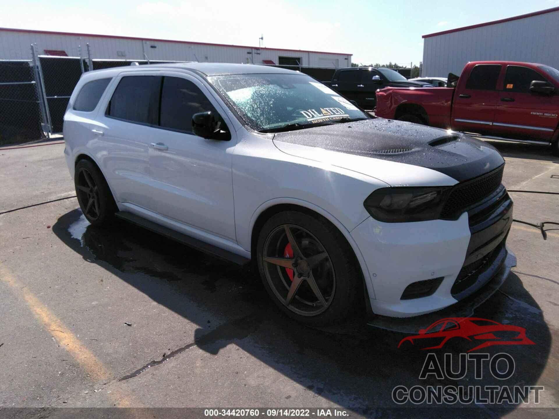 DODGE DURANGO 2018 - 1C4SDHCT1JC115093
