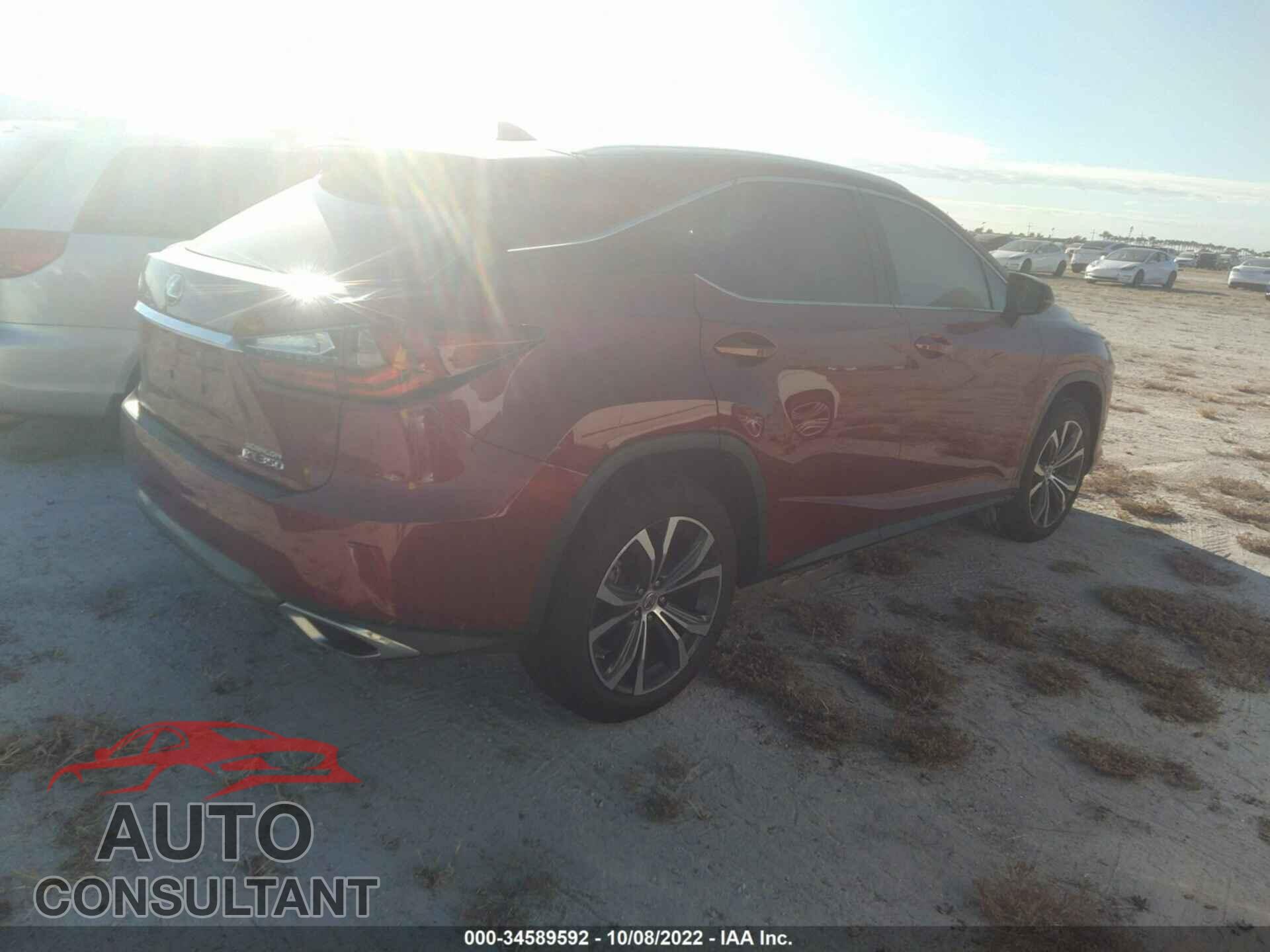LEXUS RX 350 2016 - 2T2ZZMCA9GC010076