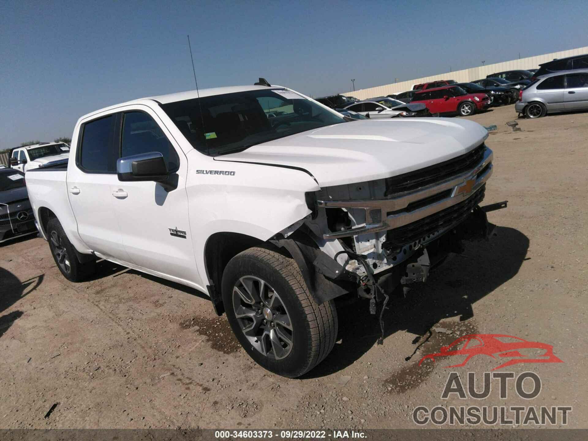 CHEVROLET SILVERADO 1500 2020 - 3GCPWCED3LG429076