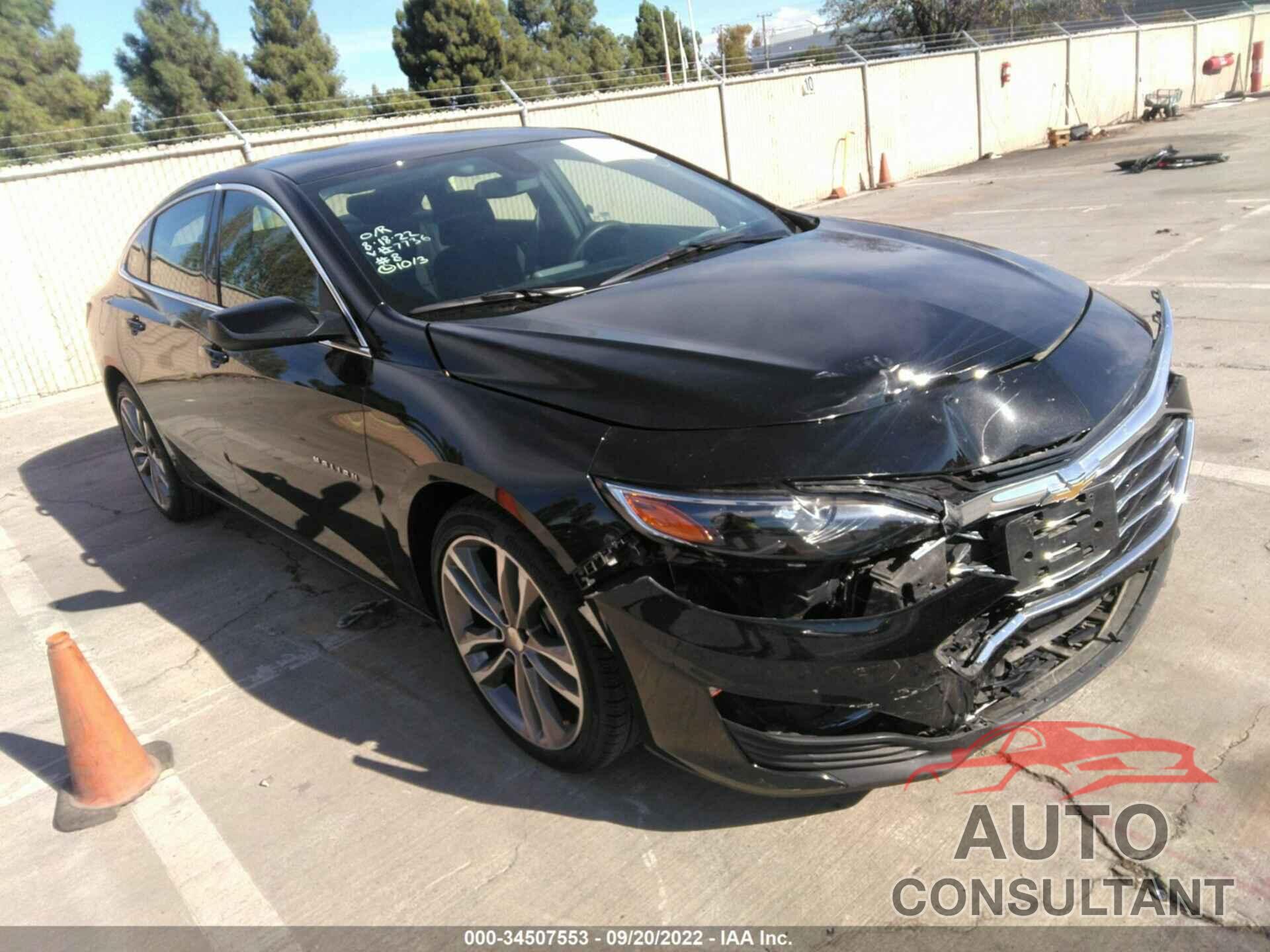 CHEVROLET MALIBU 2022 - 1G1ZD5ST7NF147736