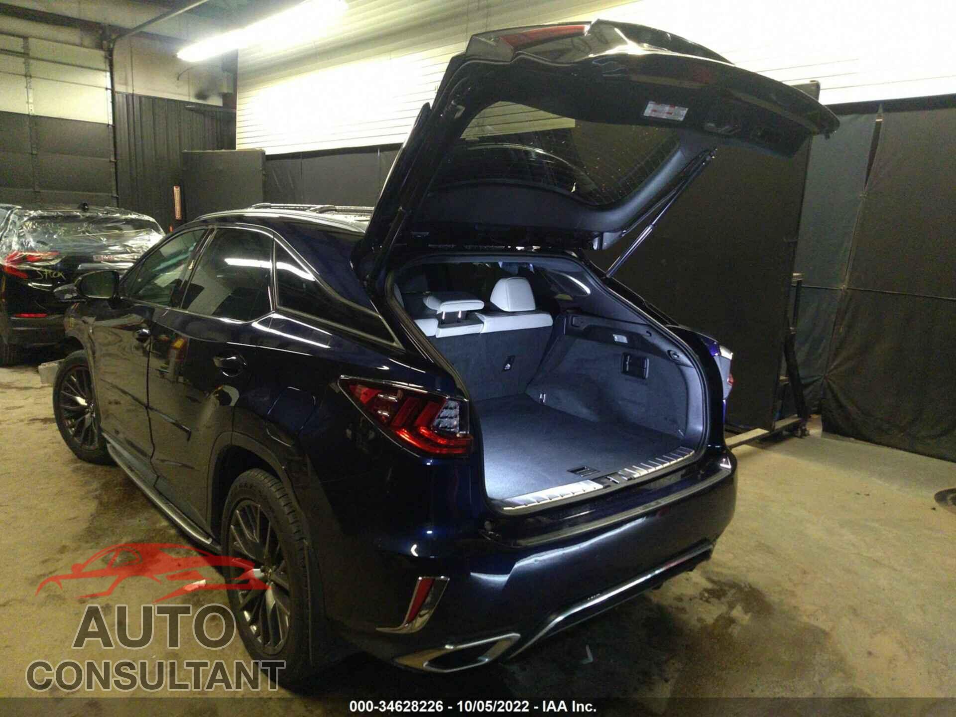 LEXUS RX 2018 - 2T2BZMCA8JC158955