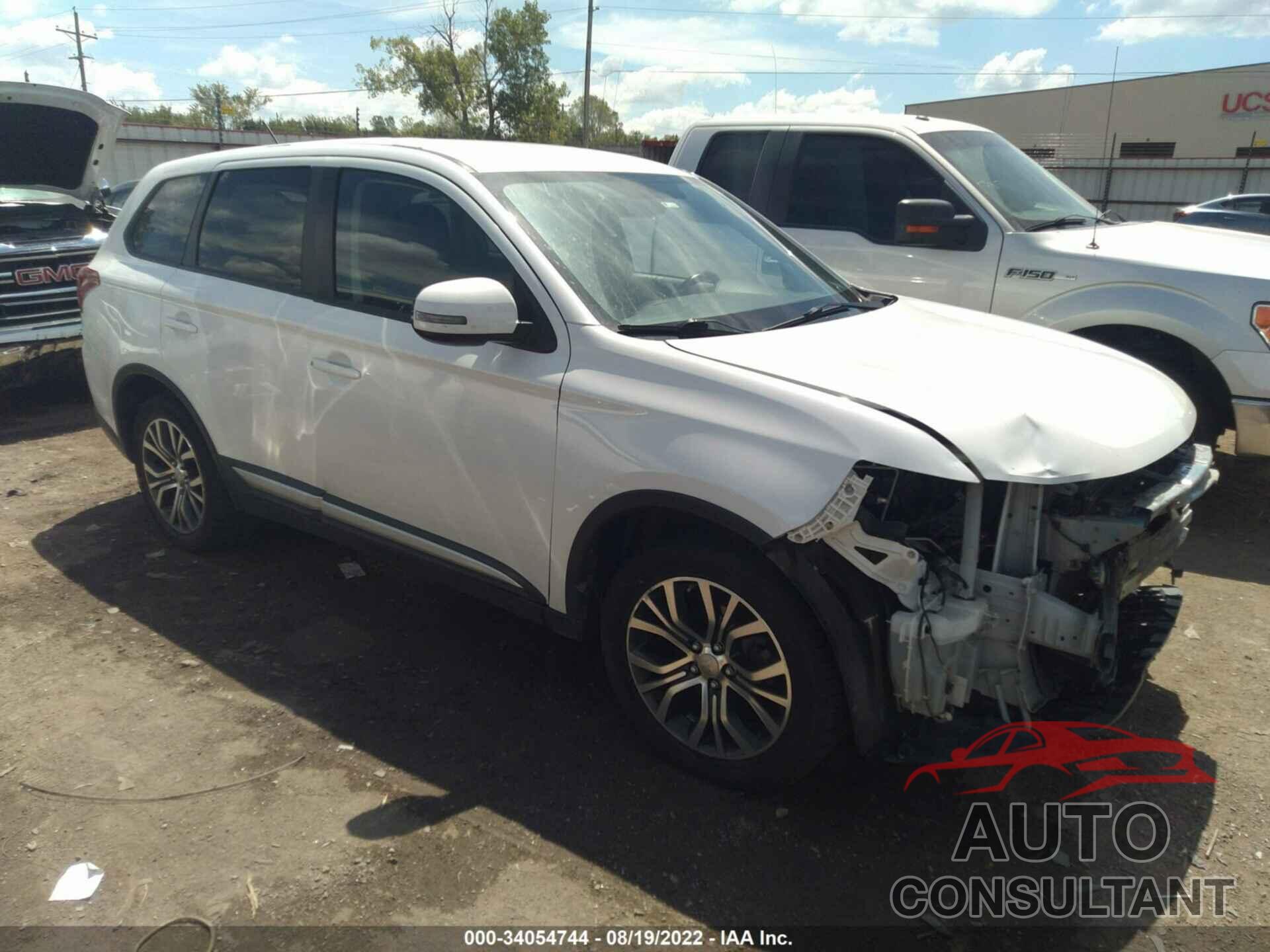 MITSUBISHI OUTLANDER 2016 - JA4AD3A36GZ020319
