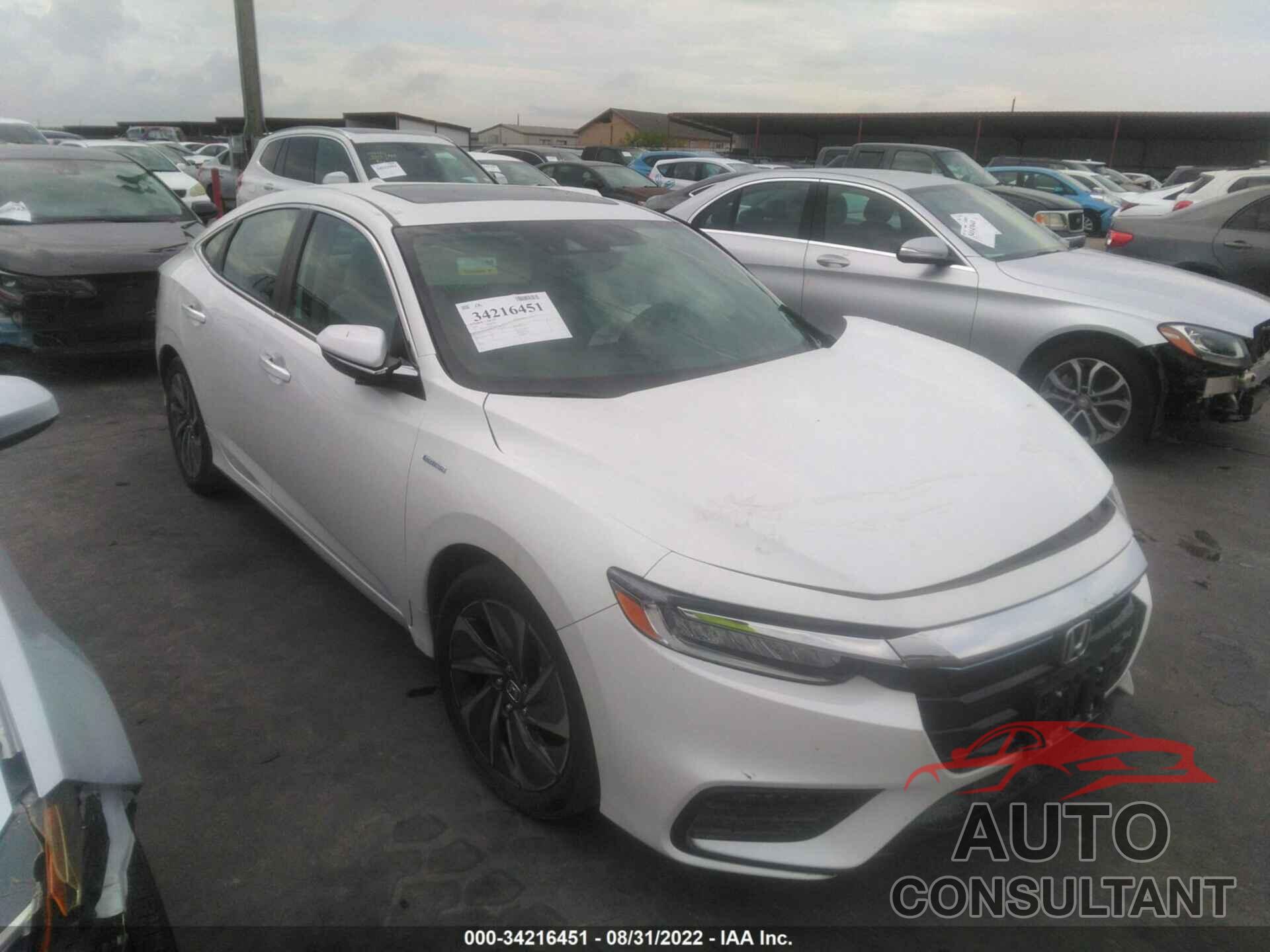 HONDA INSIGHT 2021 - 19XZE4F94ME001784