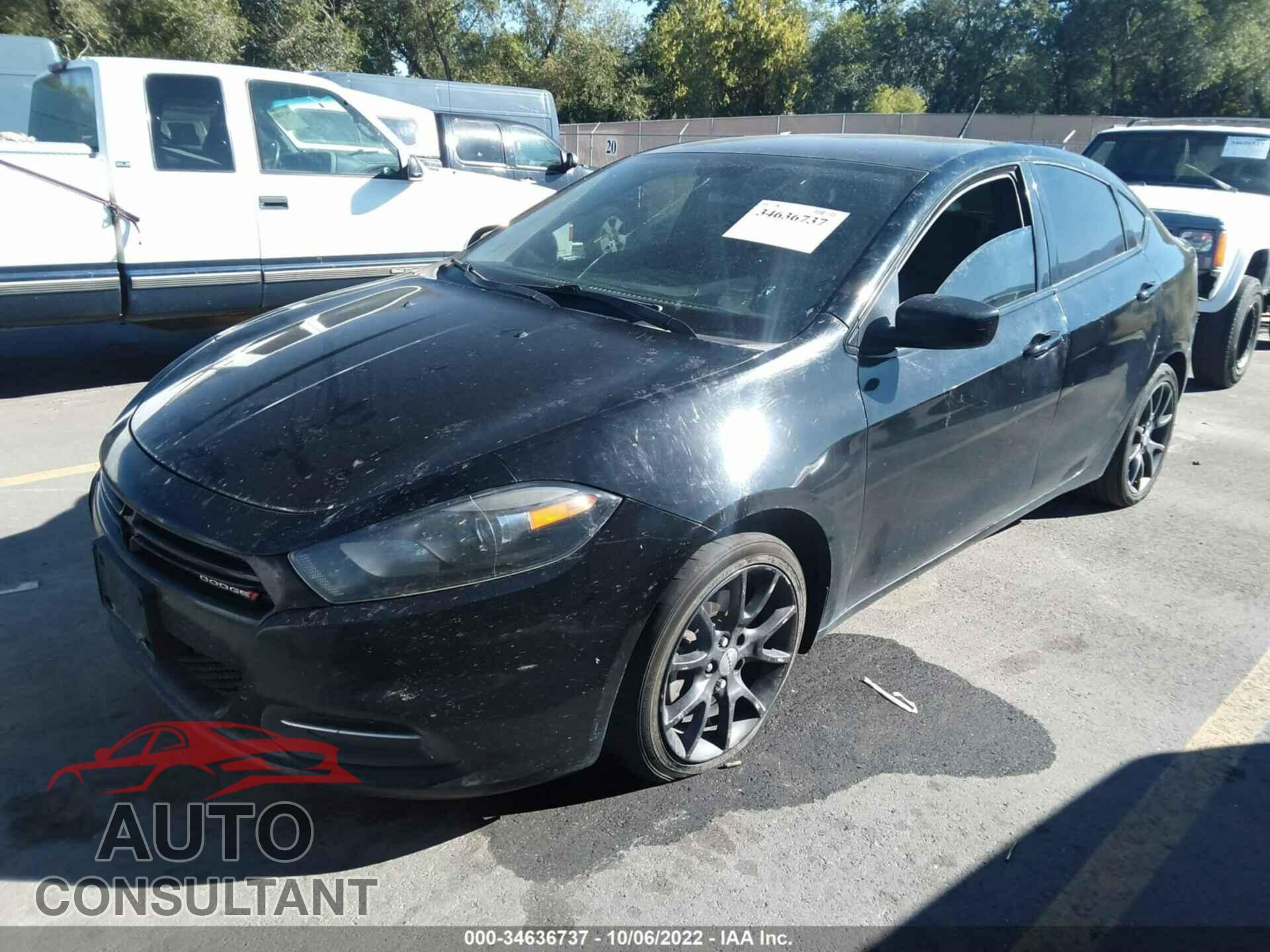 DODGE DART 2016 - 1C3CDFAA6GD607667