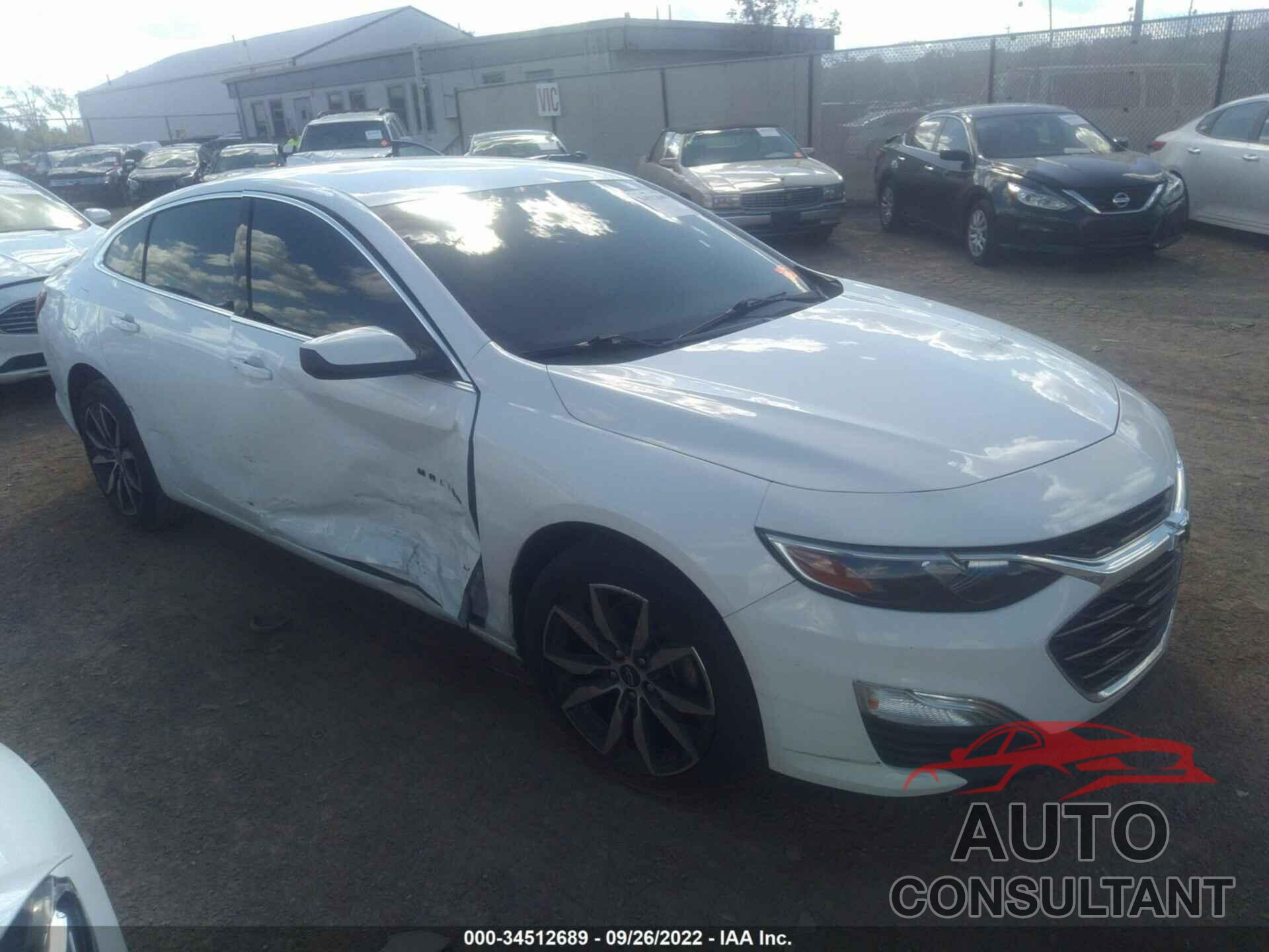 CHEVROLET MALIBU 2021 - 1G1ZG5ST1MF064146