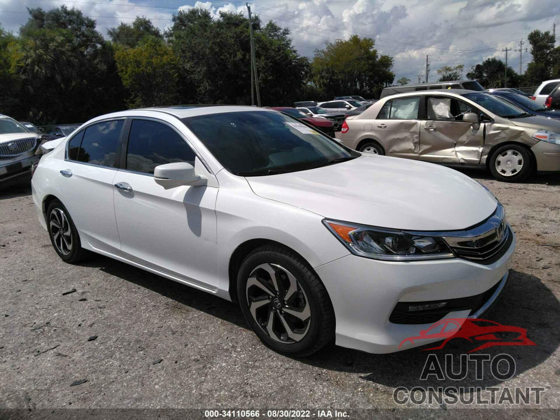 HONDA ACCORD SEDAN 2016 - 1HGCR2F99GA114377