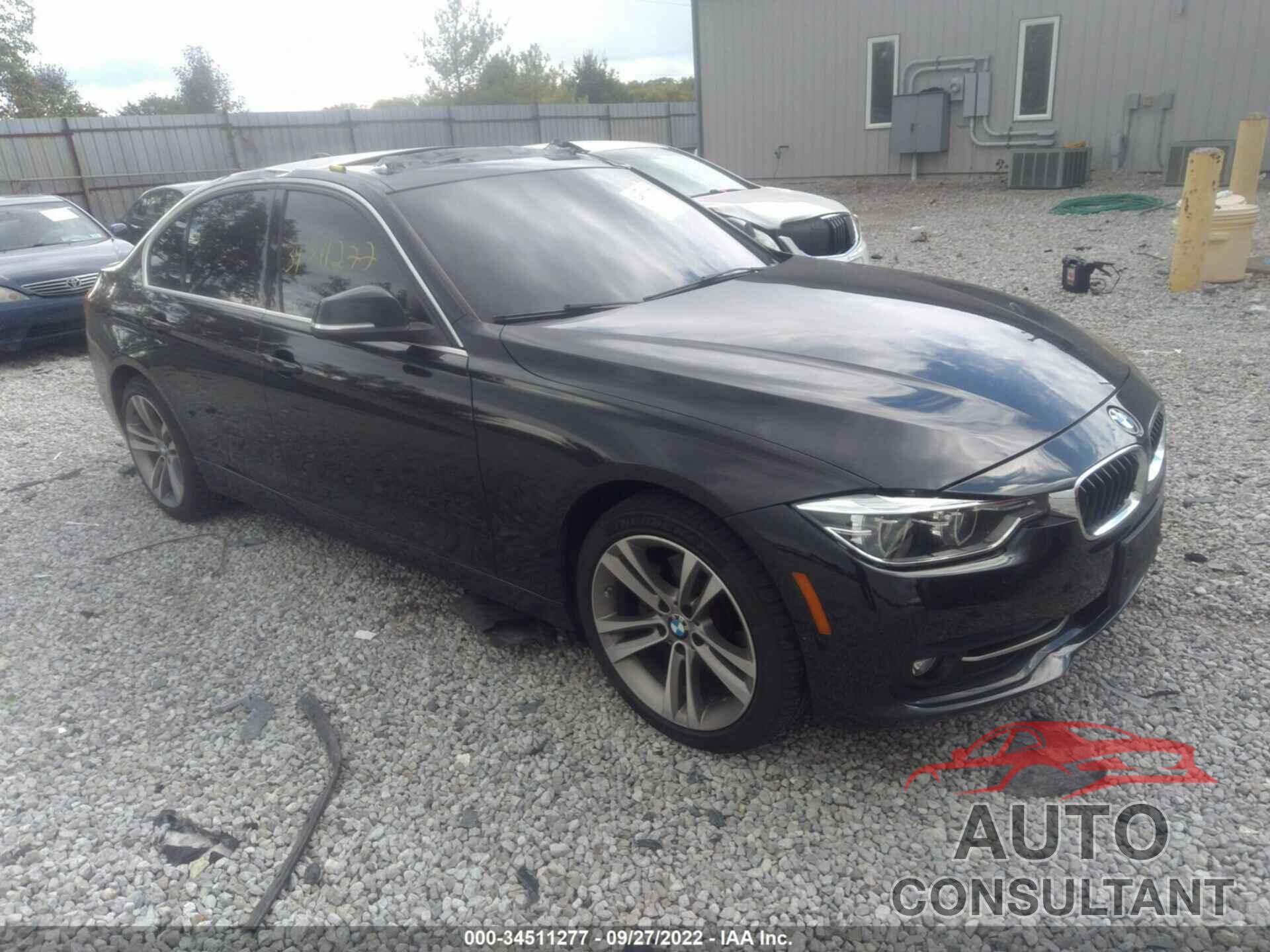 BMW 3 SERIES 2018 - WBA8D9G53JNU71574