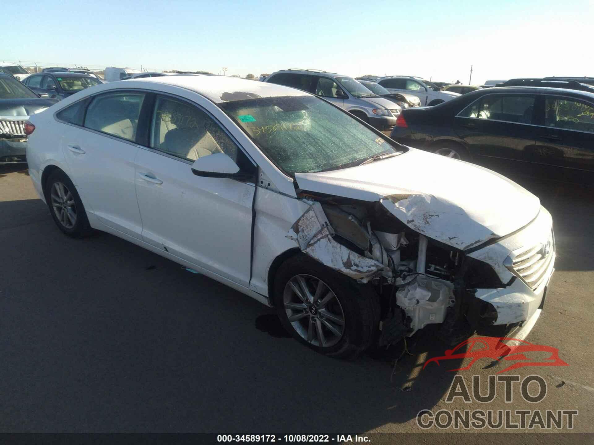 HYUNDAI SONATA 2016 - 5NPE24AF4GH377194