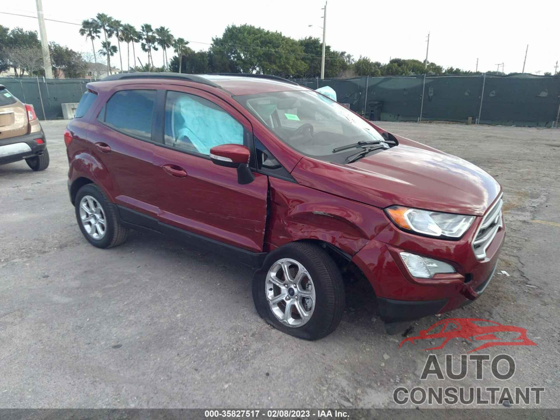 FORD ECOSPORT 2021 - MAJ3S2GE6MC450007