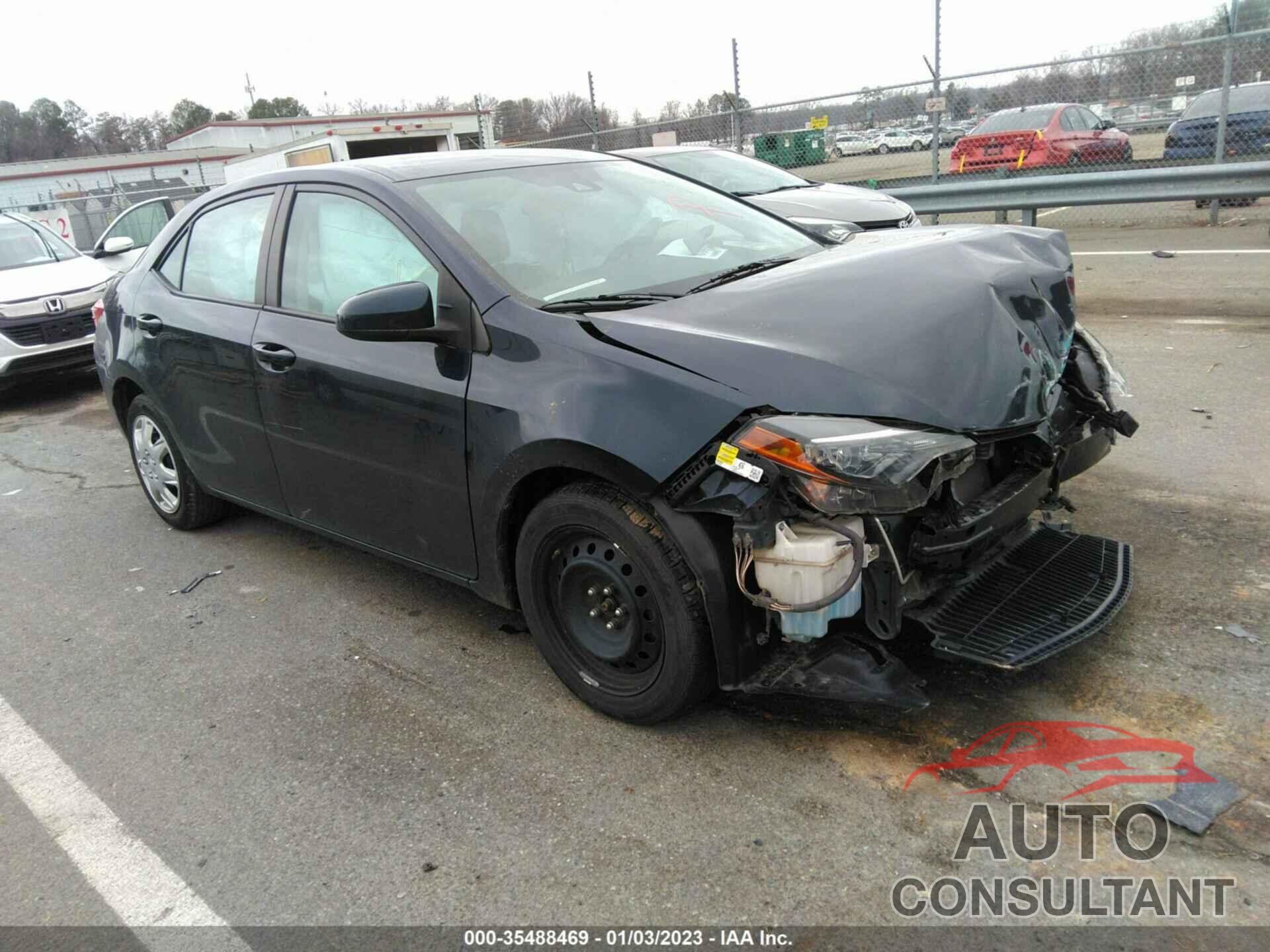 TOYOTA COROLLA 2019 - 2T1BURHE2KC224560