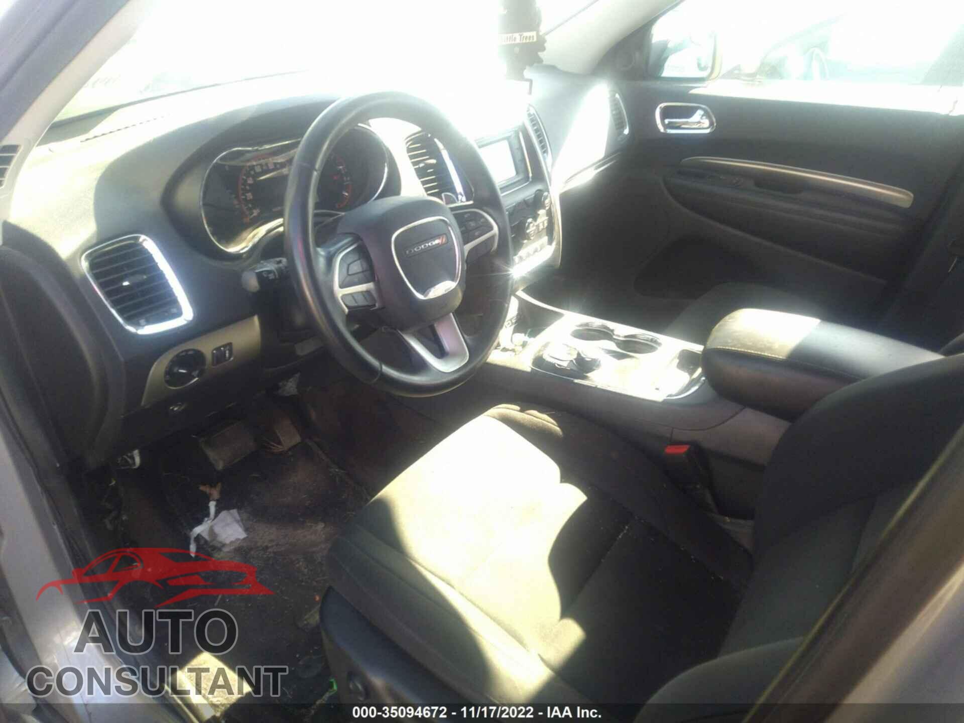 DODGE DURANGO 2017 - 1C4RDHAG2HC757711