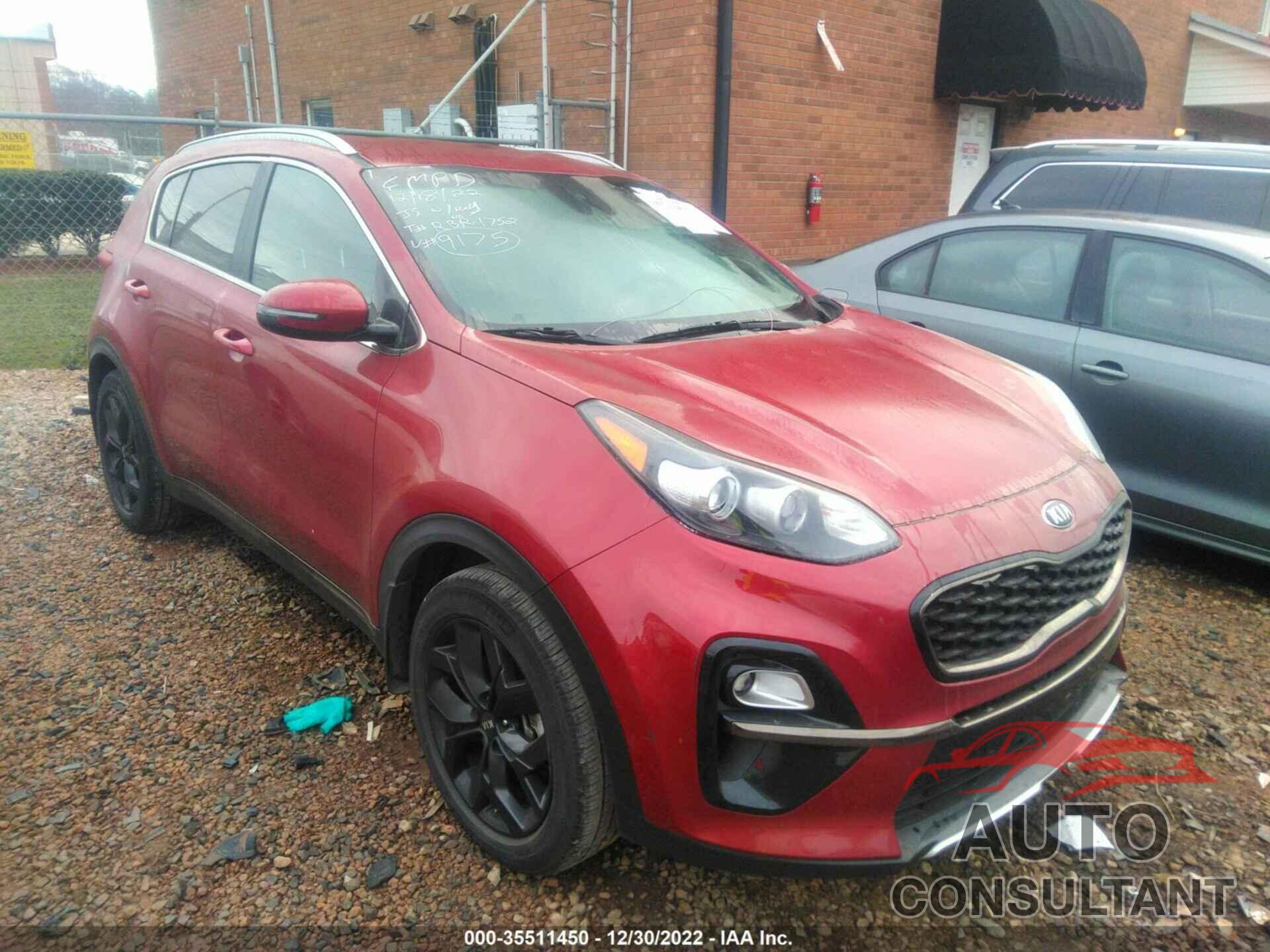 KIA SPORTAGE 2021 - KNDP63ACXM7869175