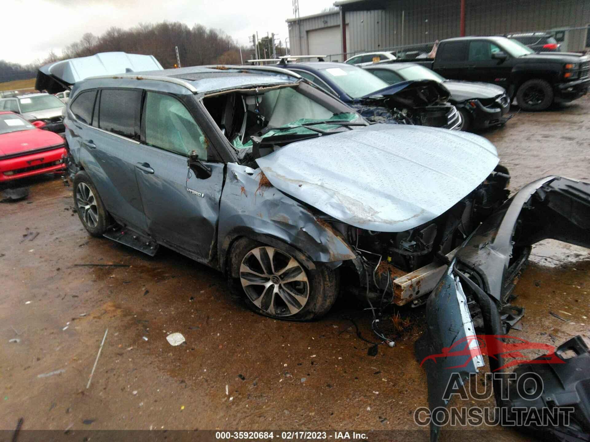 TOYOTA HIGHLANDER 2021 - 5TDGBRCH9MS068654