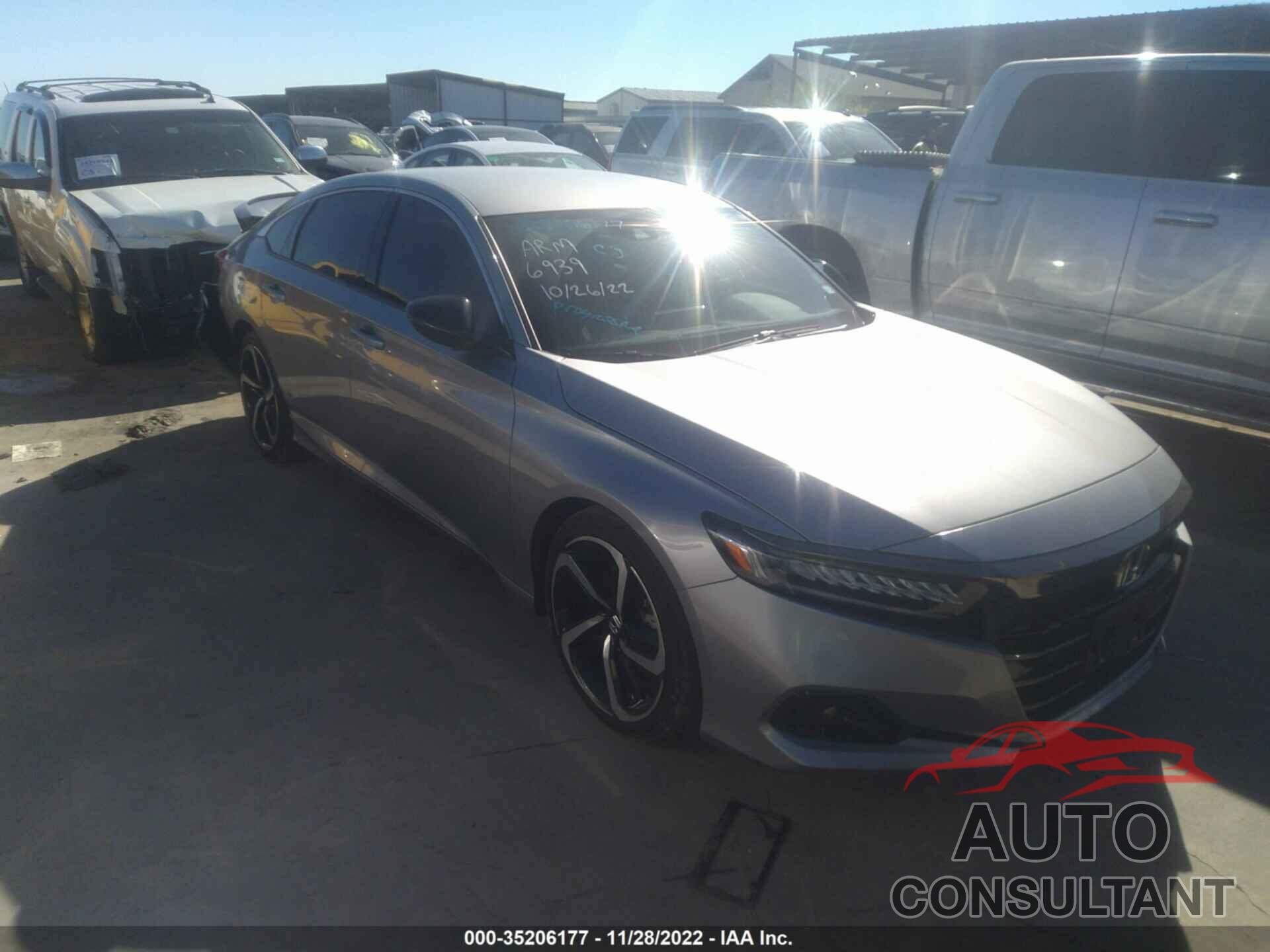 HONDA ACCORD SEDAN 2021 - 1HGCV1F30MA005271