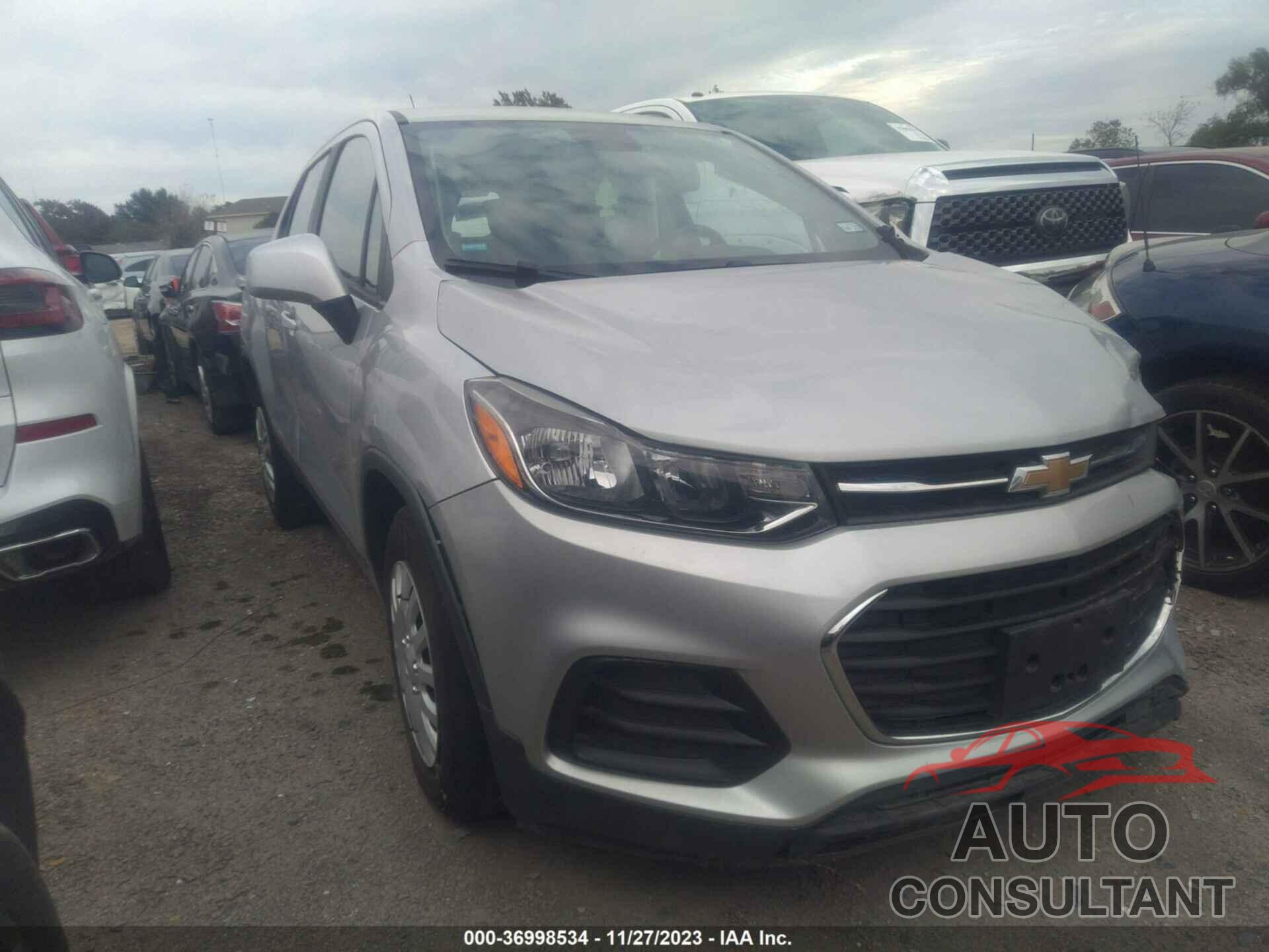 CHEVROLET TRAX 2018 - 3GNCJKSB2JL373492