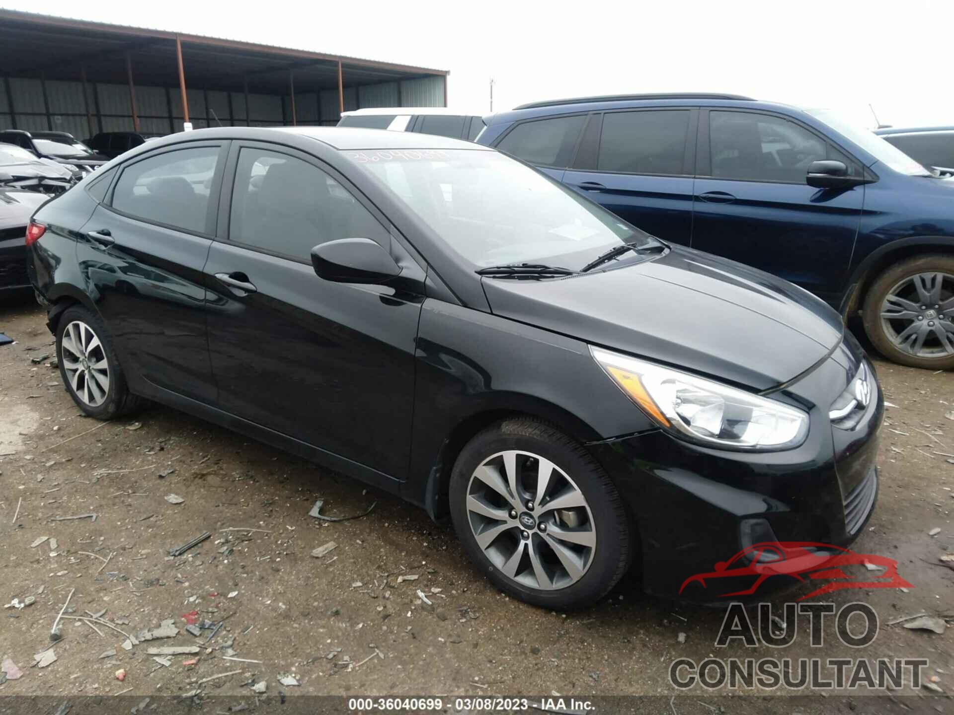 HYUNDAI ACCENT 2017 - KMHCT4AE6HU352540