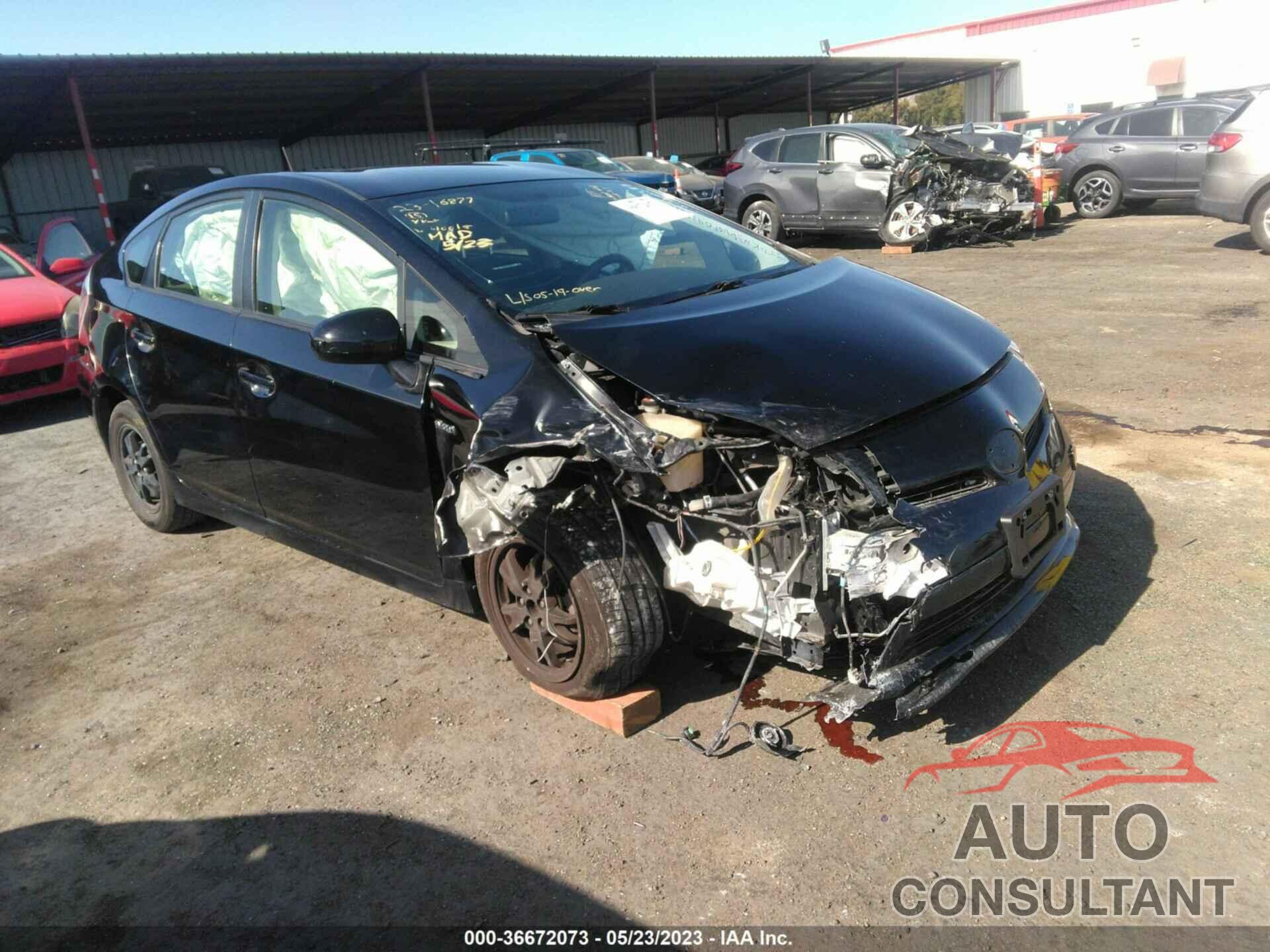 TOYOTA PRIUS 2015 - JTDKN3DU0F0436302