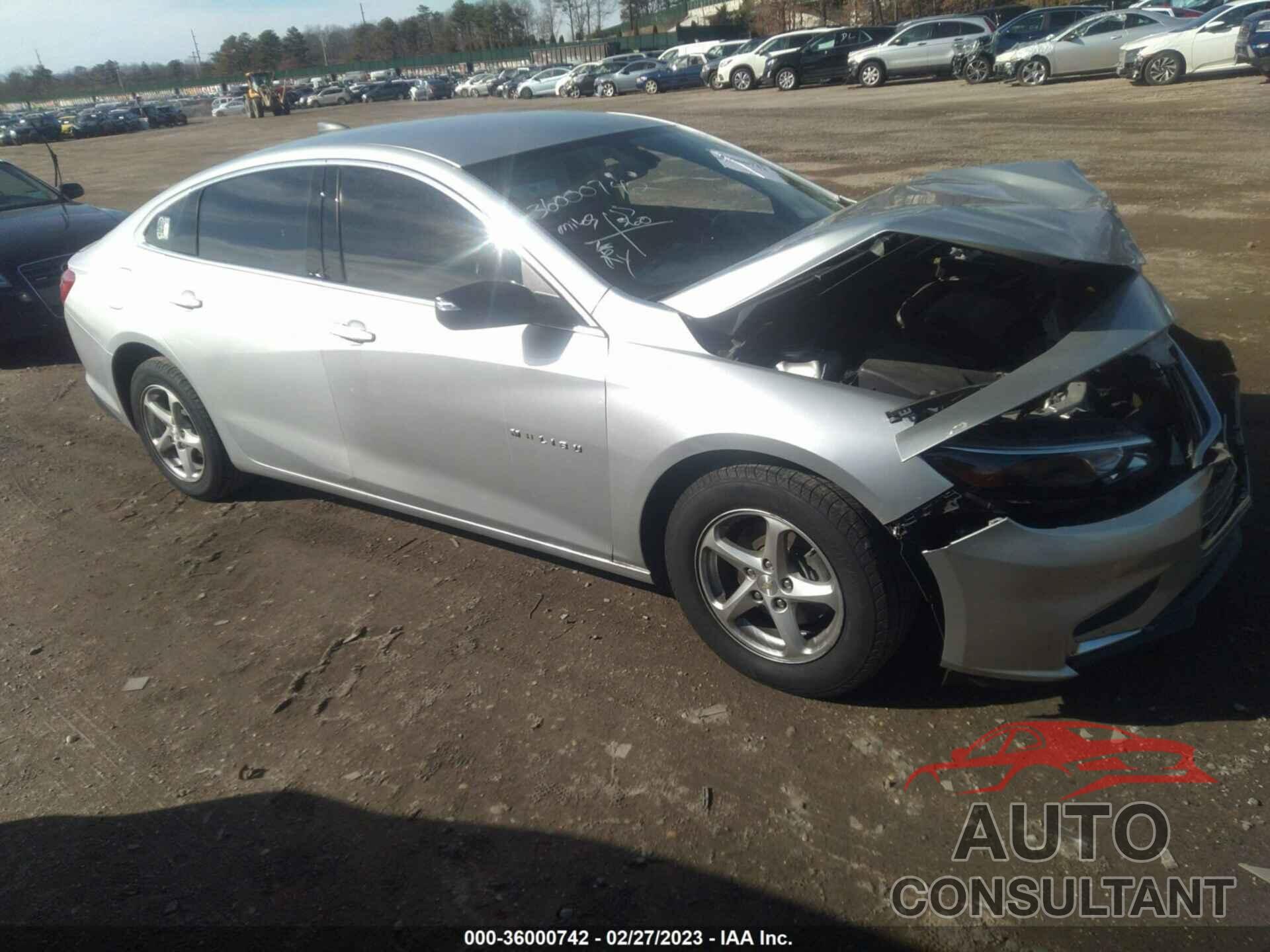 CHEVROLET MALIBU 2017 - 1G1ZB5ST1HF292782