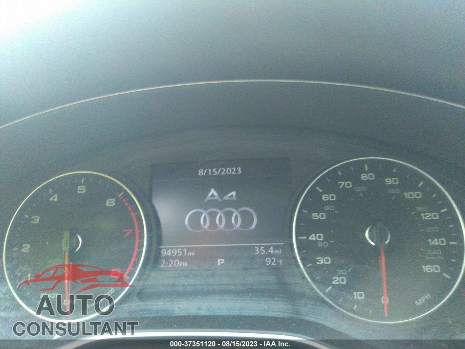 AUDI A4 2017 - WAUGMAF4XHN070541