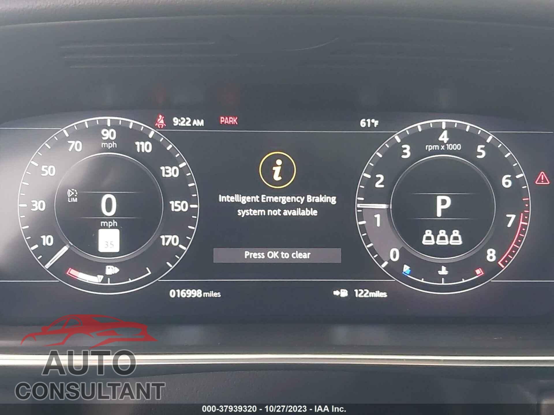 LAND ROVER RANGE ROVER 2021 - SALGS2SE4MA442897