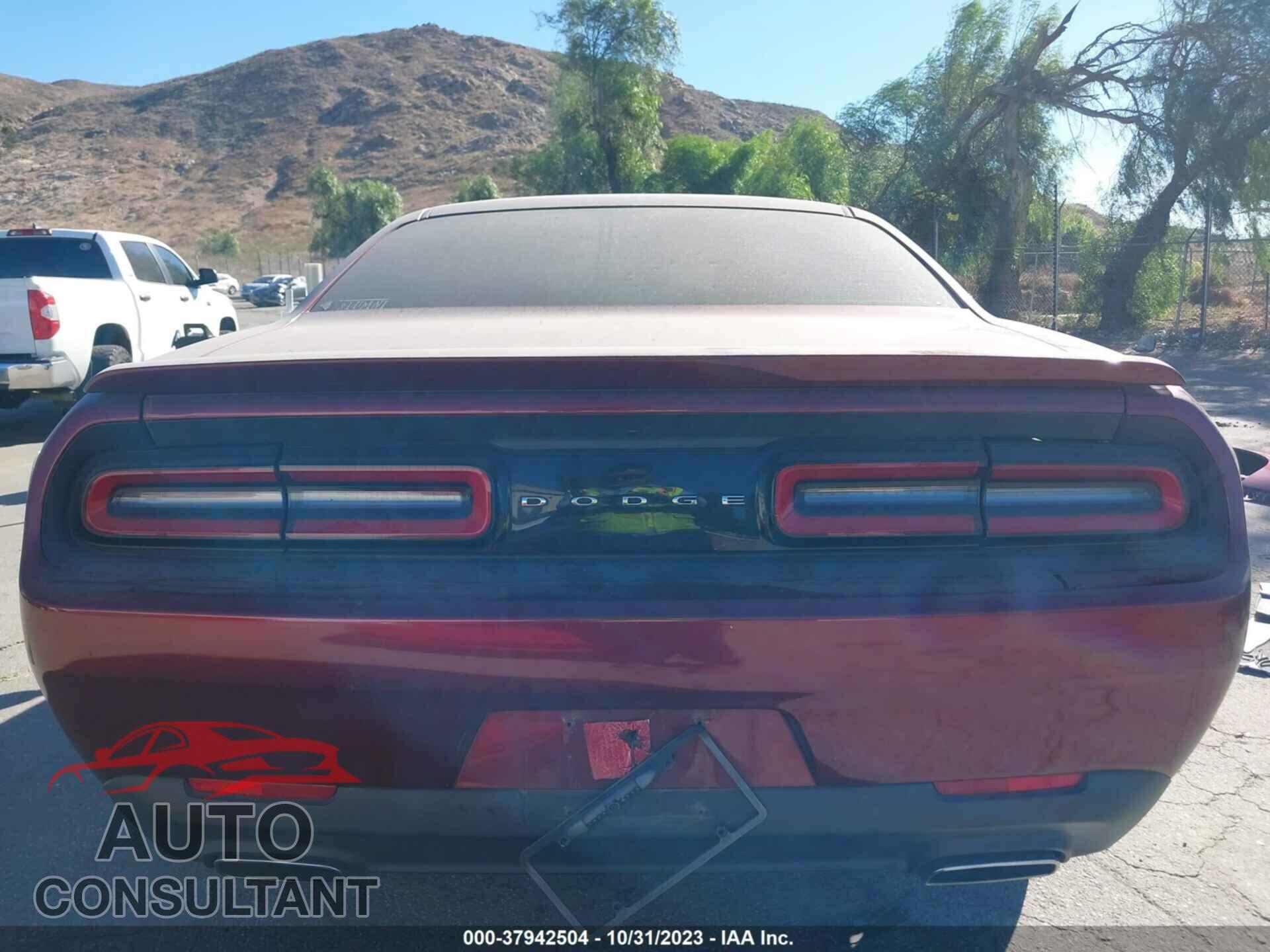 DODGE CHALLENGER 2017 - 2C3CDZAGXHH507856