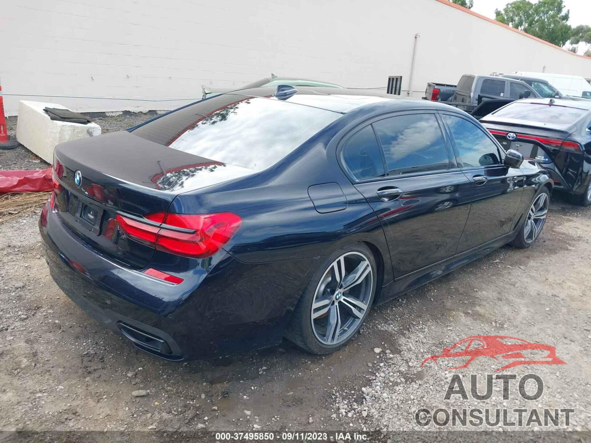 BMW 740I 2019 - WBA7E2C59KB217201