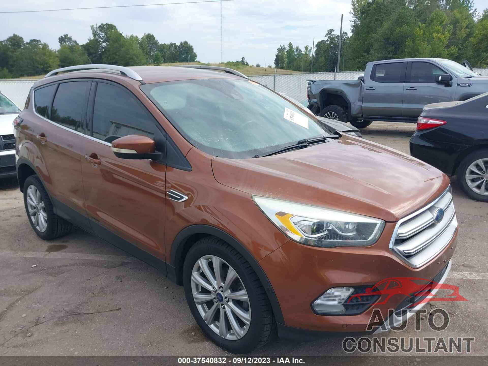 FORD ESCAPE 2017 - 1FMCU0JD0HUC98486