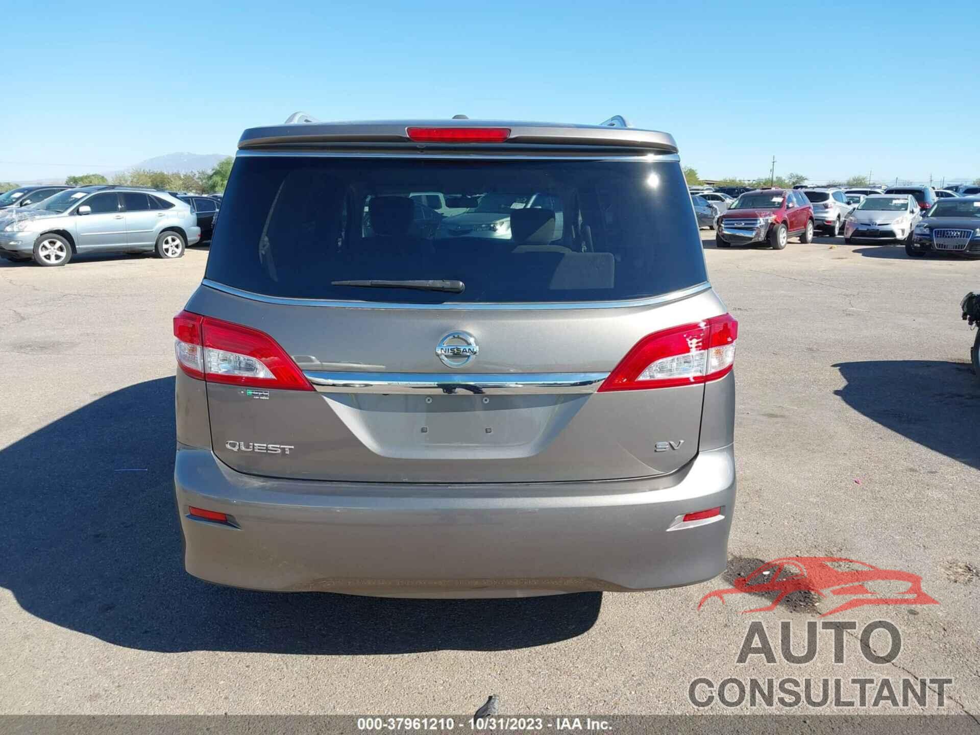 NISSAN QUEST 2017 - JN8AE2KPXH9169594