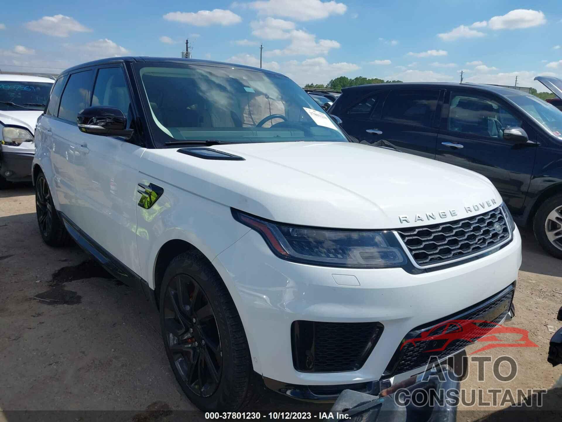 LAND ROVER RANGE ROVER SPORT 2019 - SALWR2RV2KA827126