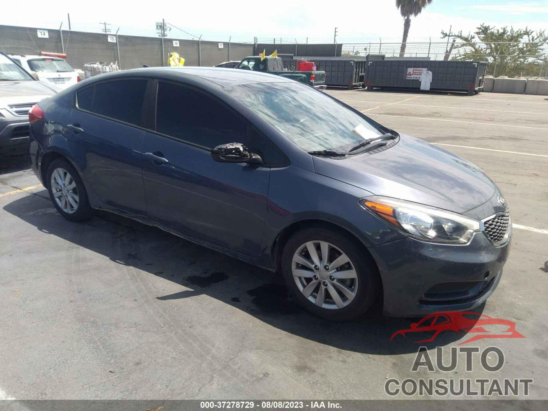 KIA FORTE 2016 - KNAFX4A62G5533199