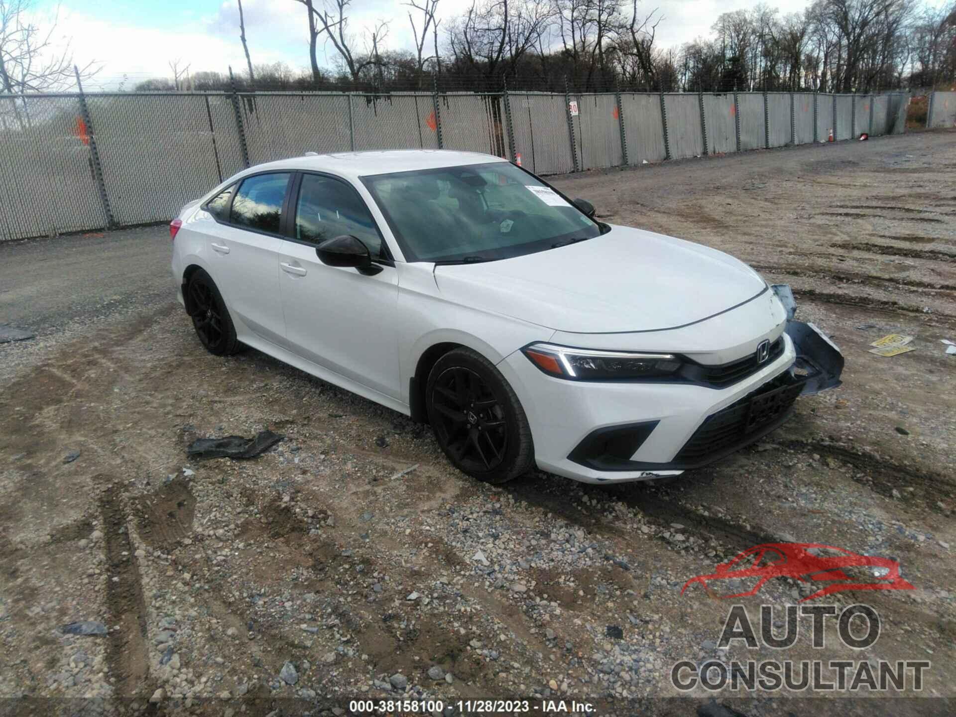 HONDA CIVIC 2022 - 2HGFE2F58NH595095