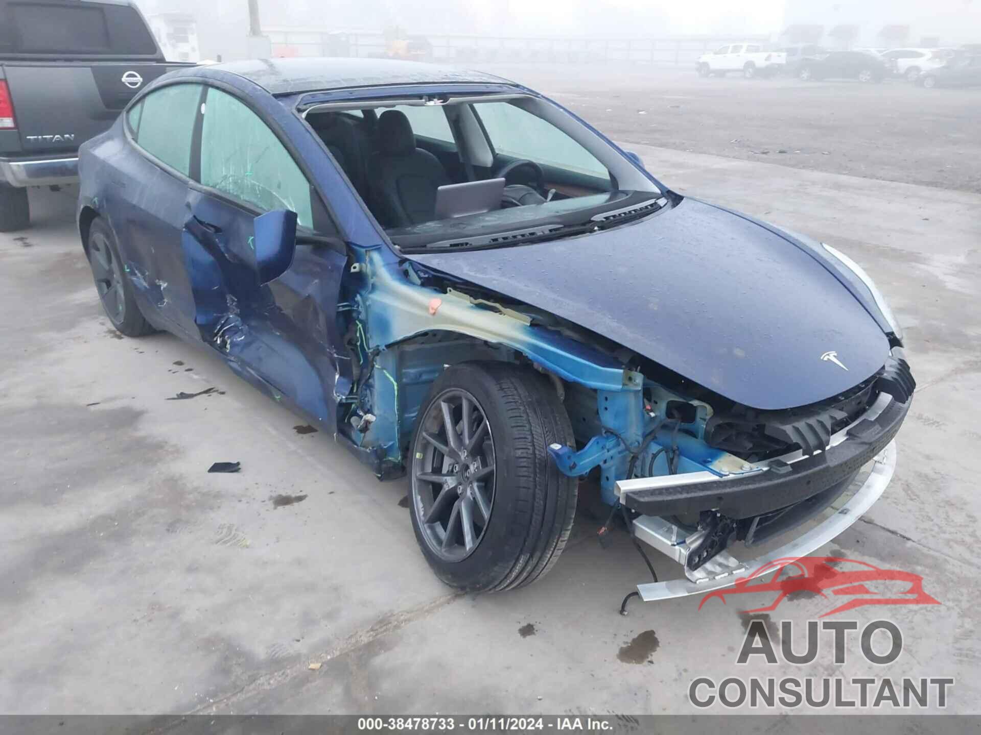 TESLA MODEL 3 2022 - 5YJ3E1EB2NF124990