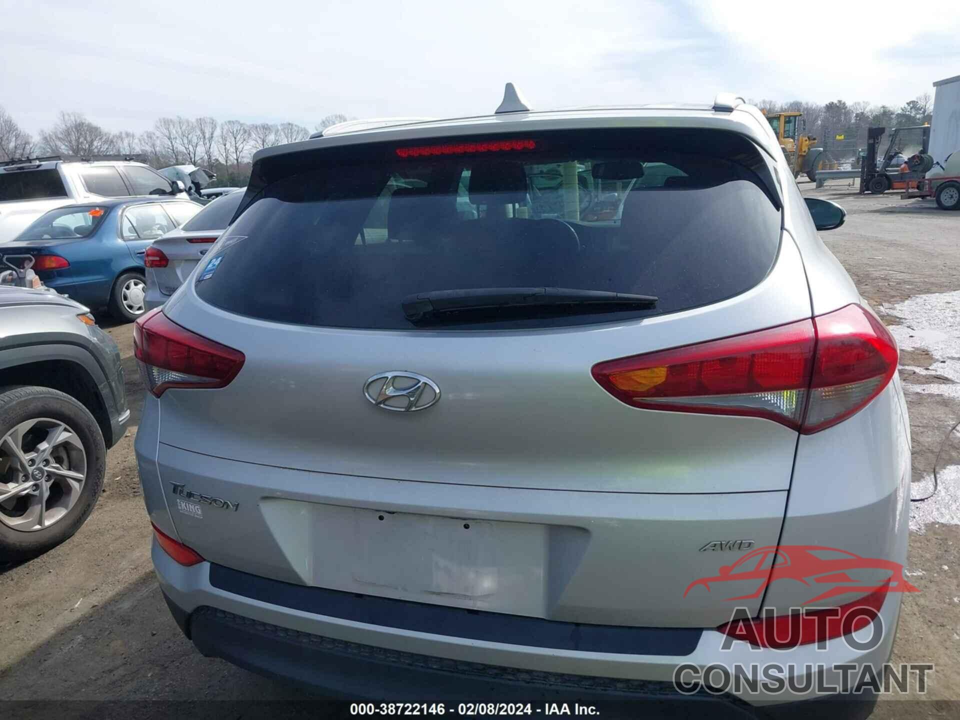 HYUNDAI TUCSON 2017 - KM8J3CA42HU437920