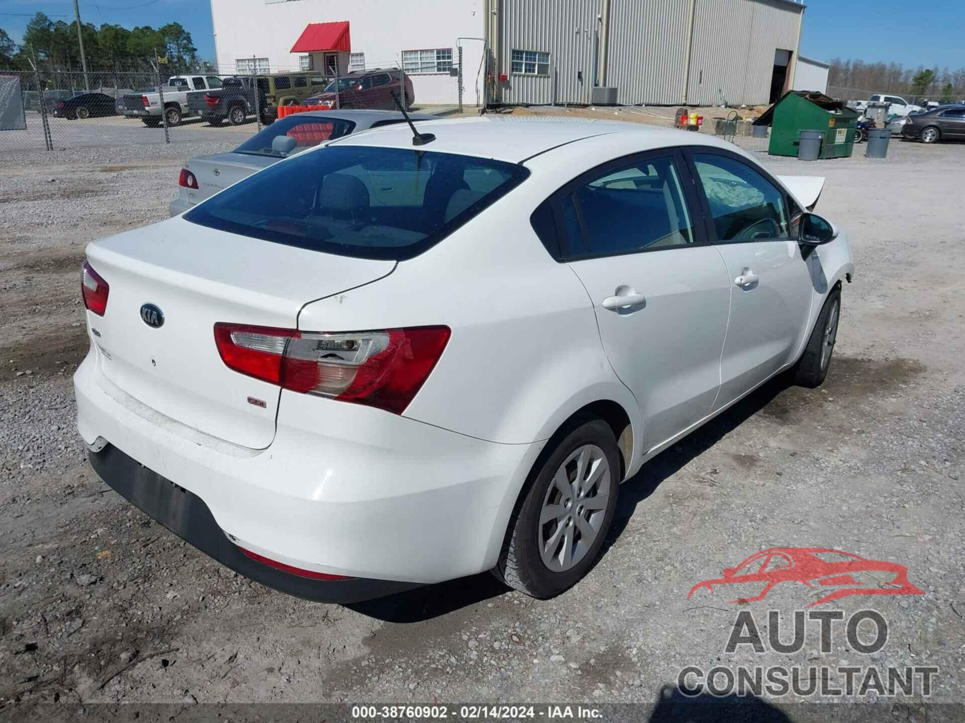 KIA RIO 2017 - KNADM4A30H6016596