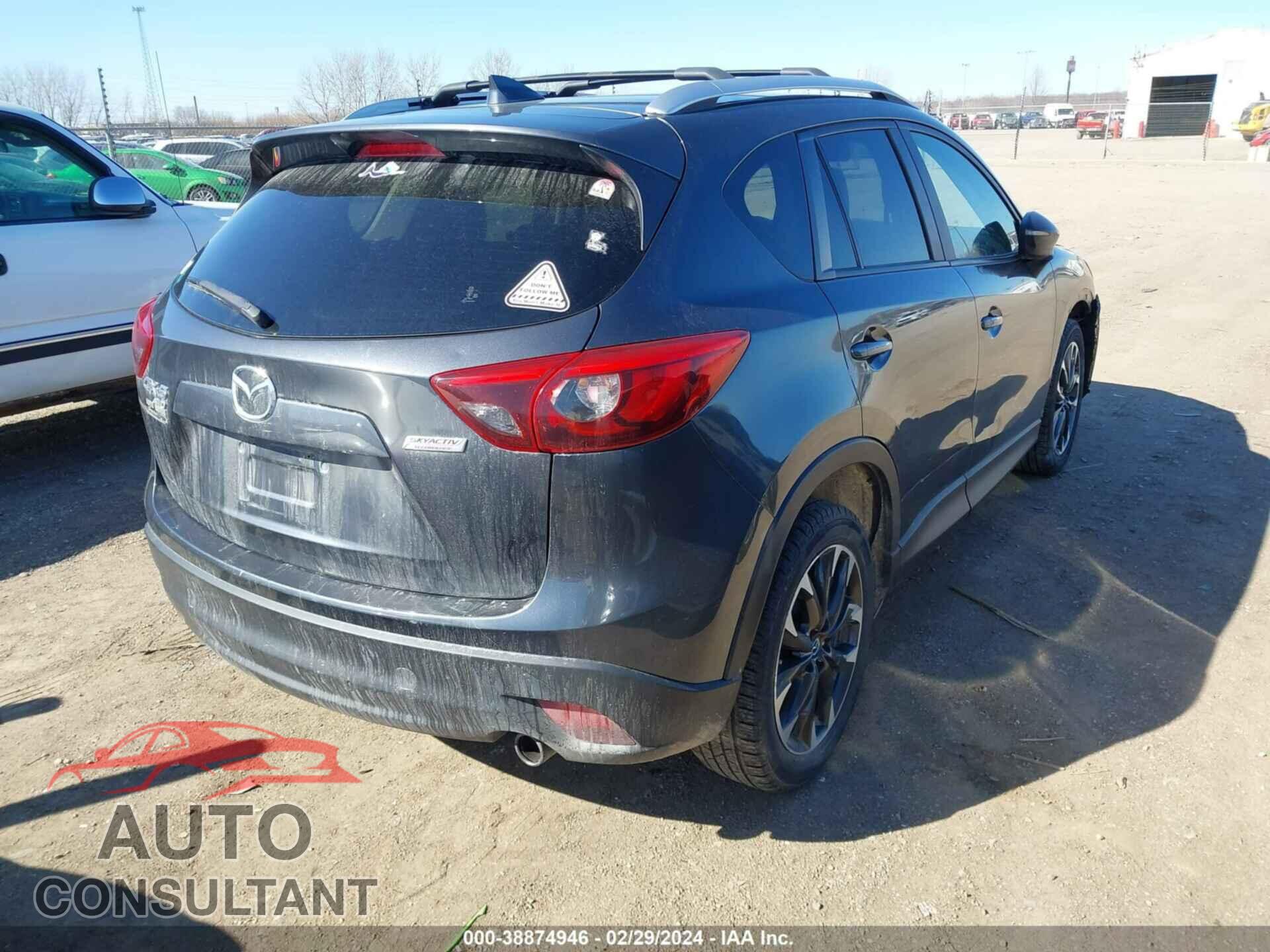 MAZDA CX-5 2016 - JM3KE4DY2G0702730