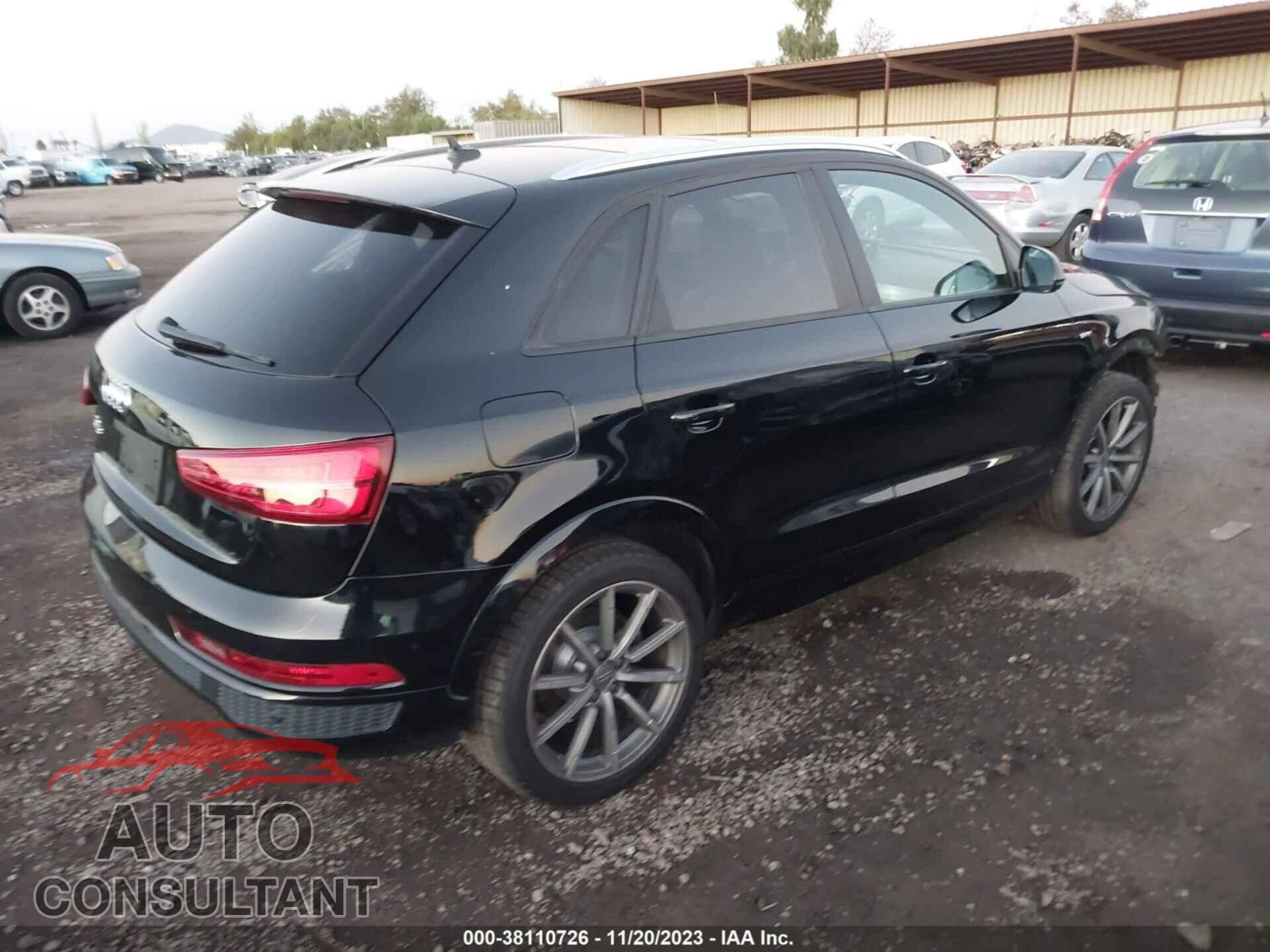 AUDI Q3 2018 - WA1BCCFS4JR033651