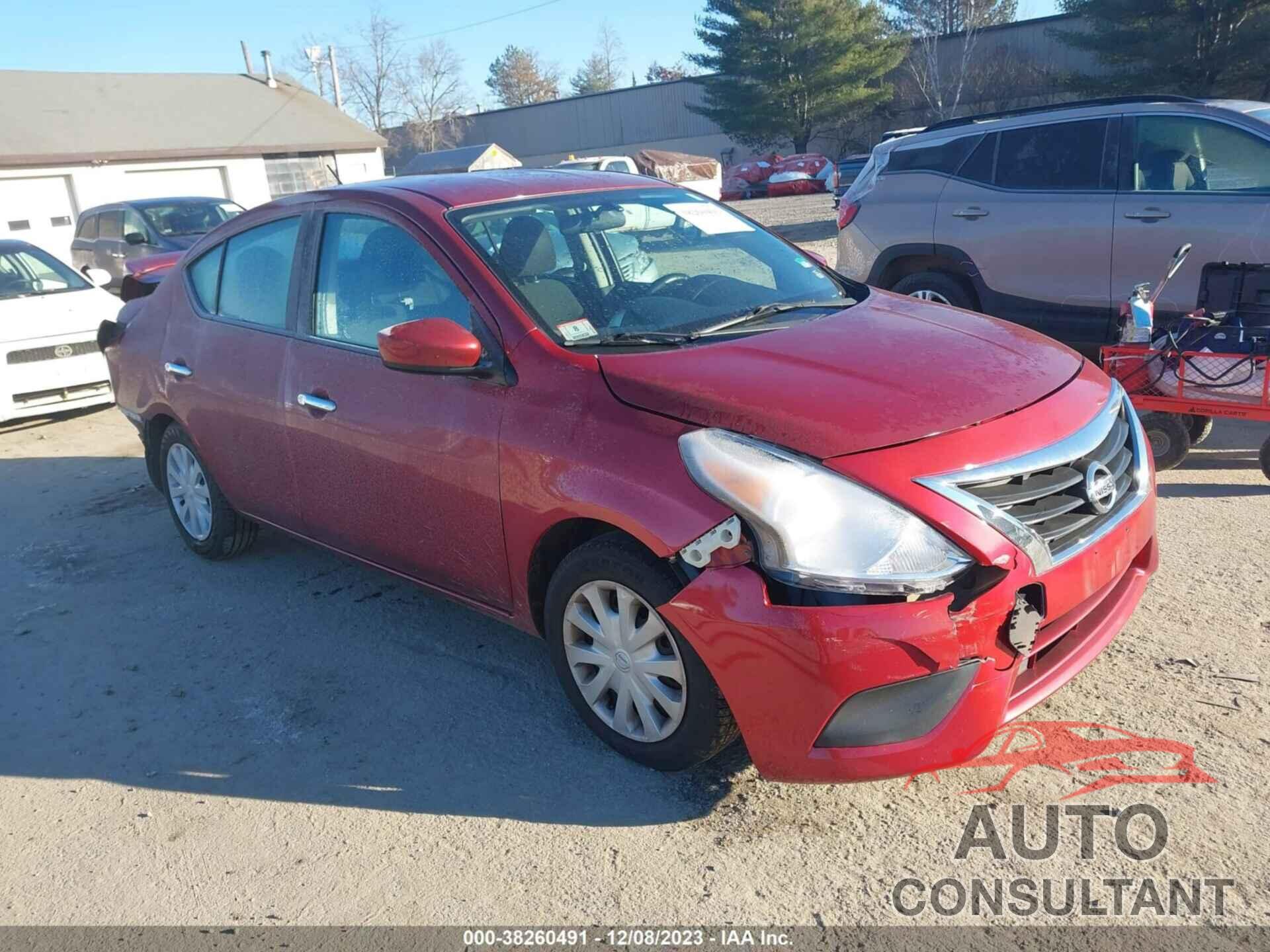 NISSAN VERSA 2018 - 3N1CN7AP1JL826205