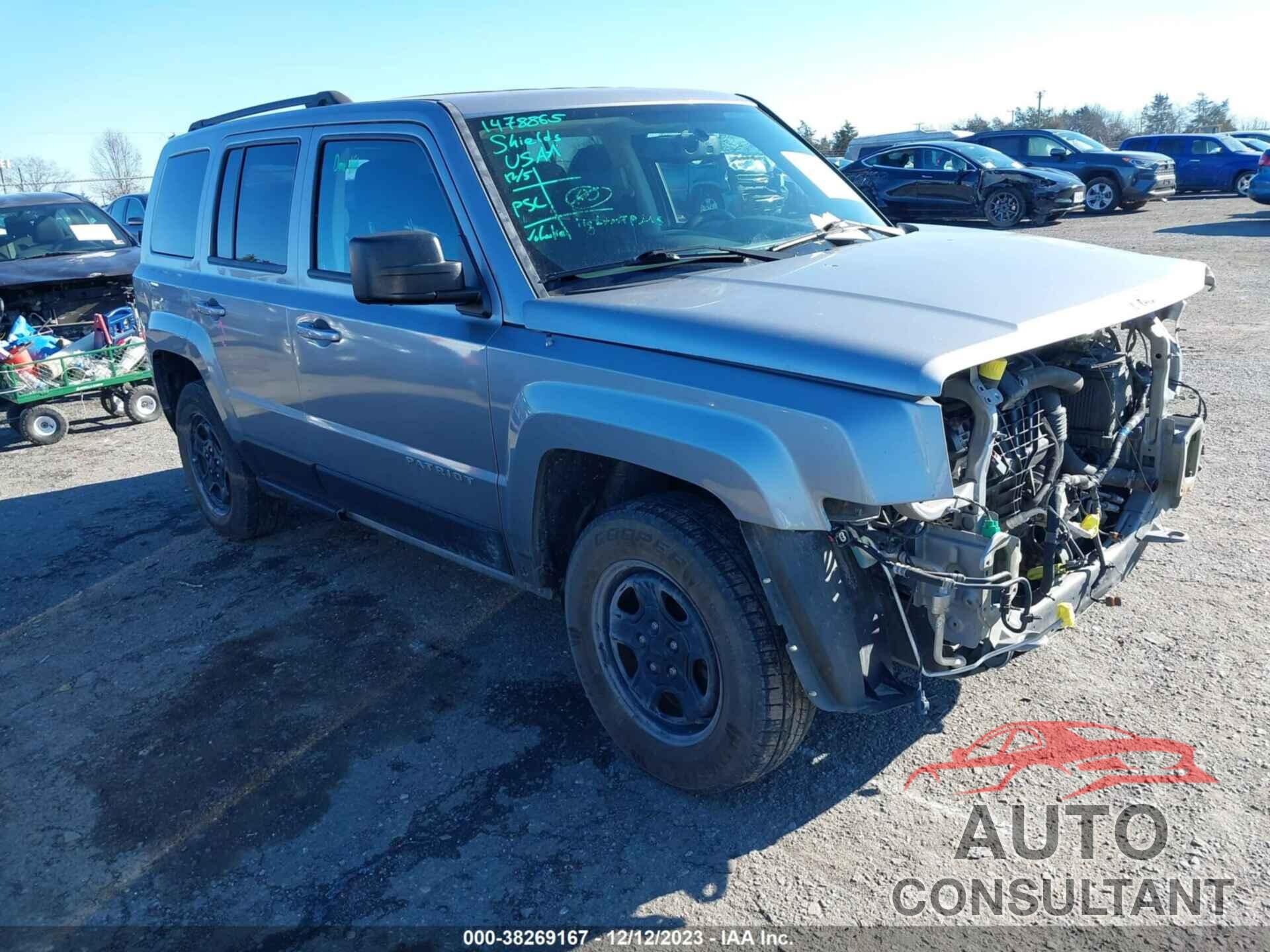 JEEP PATRIOT 2016 - 1C4NJRBB8GD558834