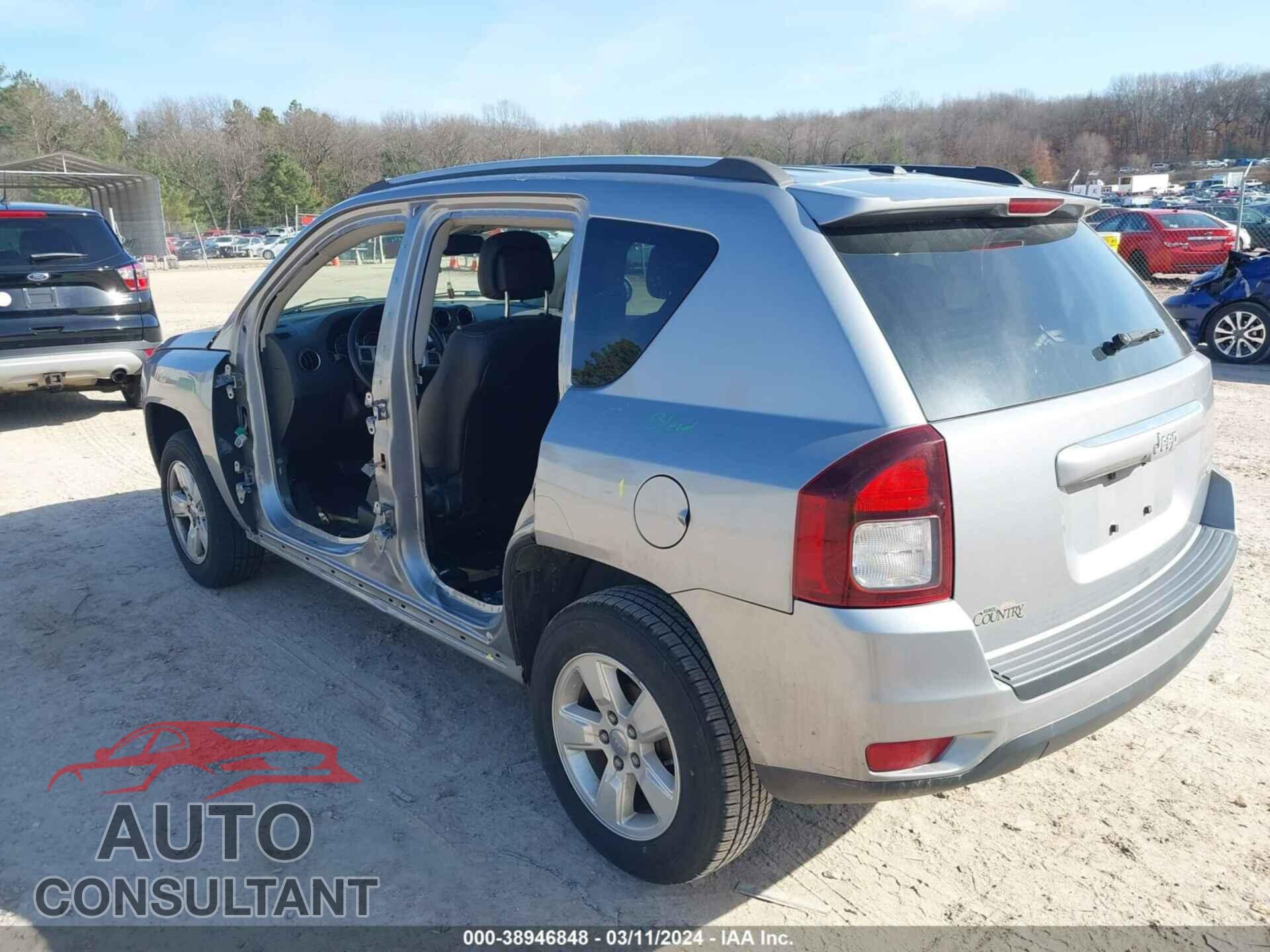 JEEP COMPASS 2017 - 1C4NJCEA1HD206678