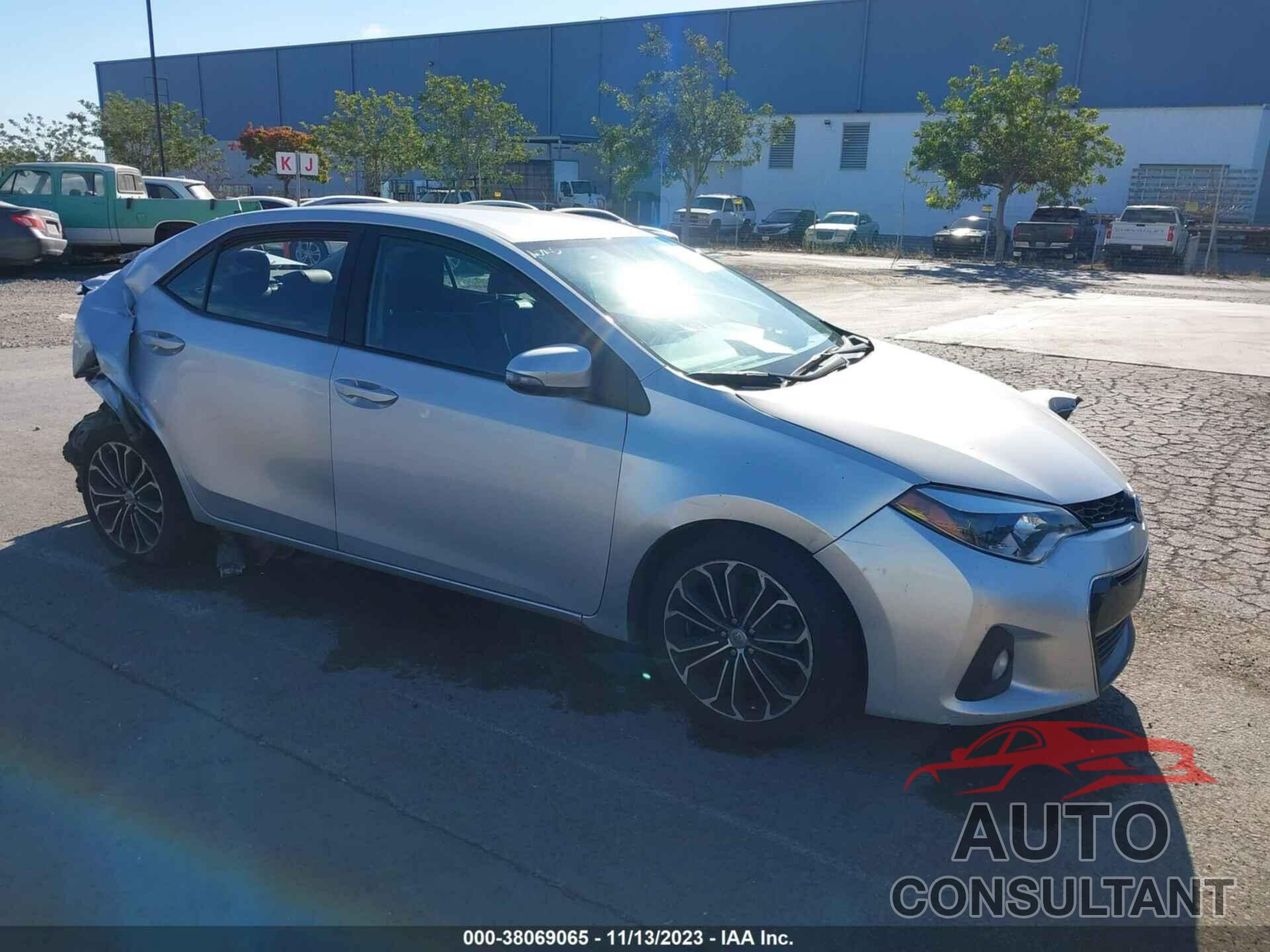 TOYOTA COROLLA 2016 - 5YFBURHE2GP399981